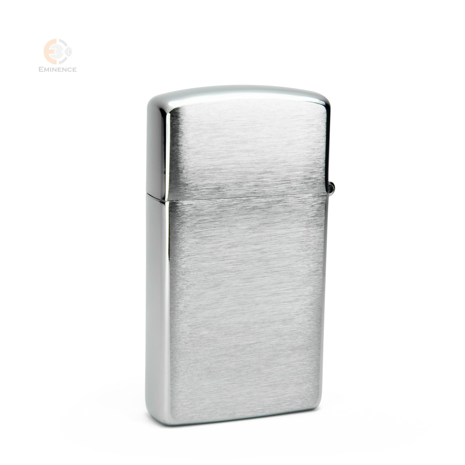 Zapalniczka zippo slim brushed chrome z twoim grawerem