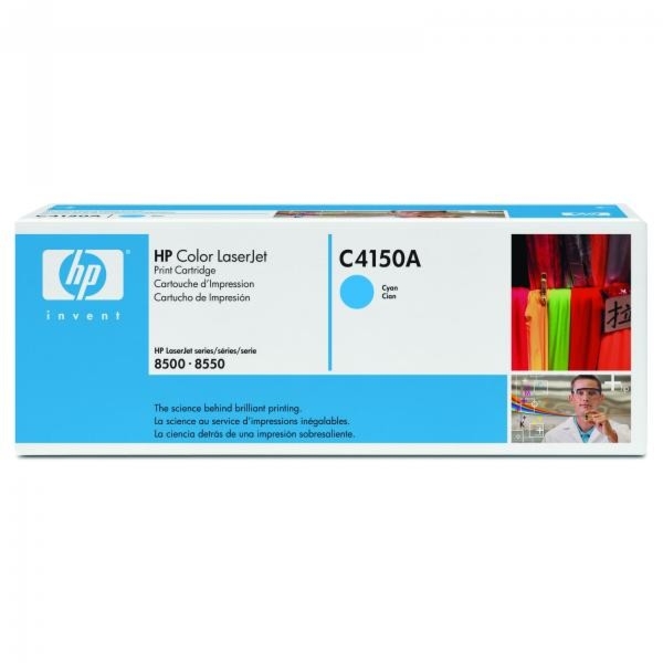 HP oryginalny toner C4150A, cyan, 8500s, HP Color LaserJet 8500, N, DN, 8550, GN, MFP, DN, N