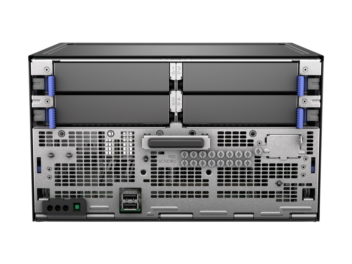 HPE ProLiant MicroServer Gen11 6325P 3.5GHz 4c 1P 1x32GB-U 4LFF-NHP 2x4TB HDD 1x180W PS EU Server