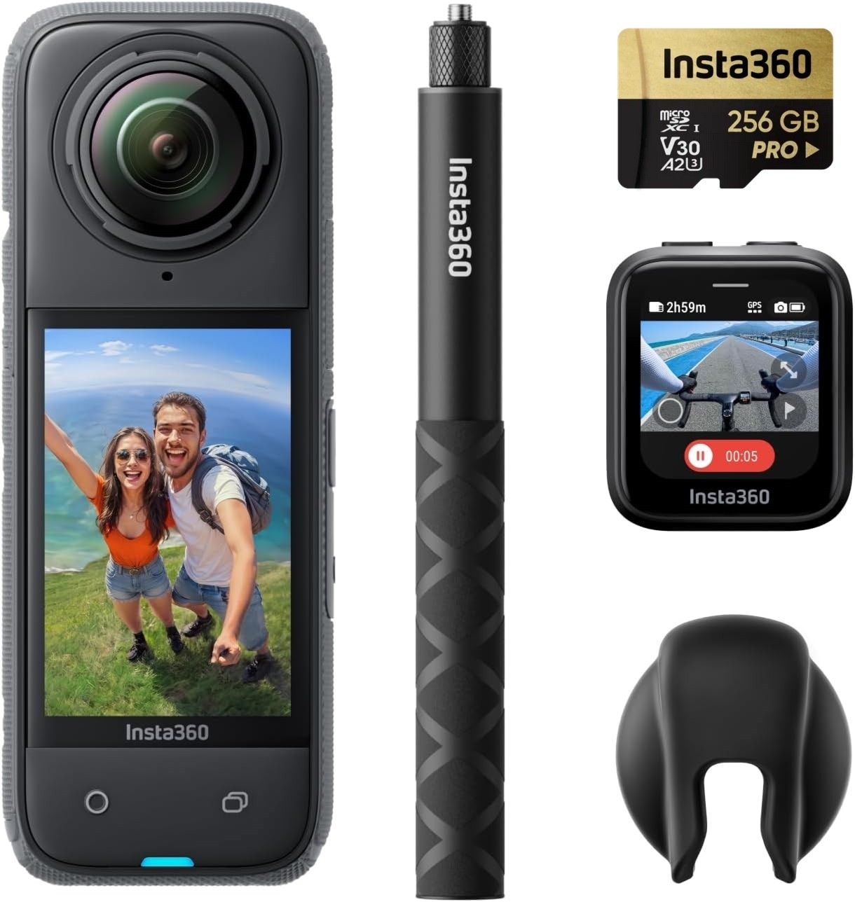 Insta360 X4 - Pakiet INSTA360 X4 GPS Preview Remote