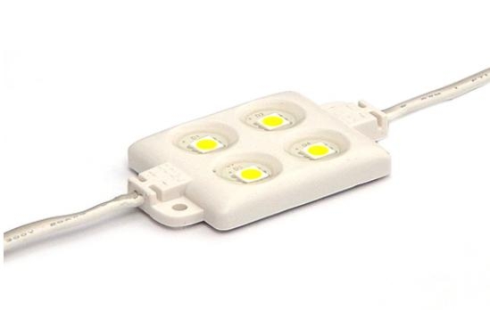 Moduł led do samochodu - SMD5050 4 diody - wodoodporny biała zimna SY