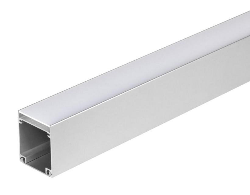 Profil LED INTER z miejscem na zasilacz - dowolny kolor RAL