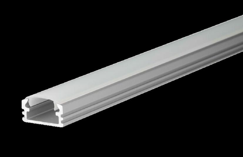 Listwa led - anodowana + przesłona mleczna - M2s