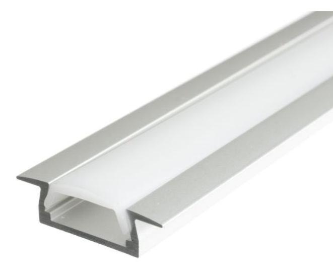 Profil LED MICRO-K - NU-PRO 8K ALU ANO