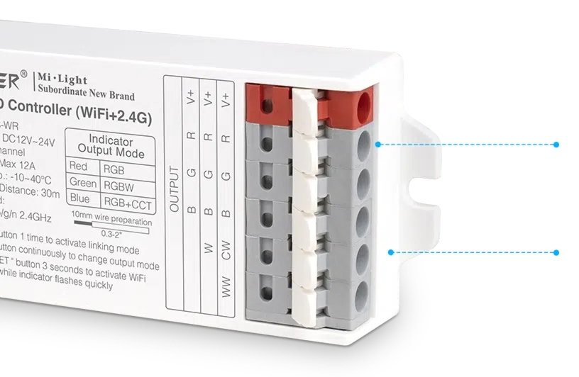 E3-WR – Kontroler taśmy LED 3 w 1 (WiFi + 2.4G)