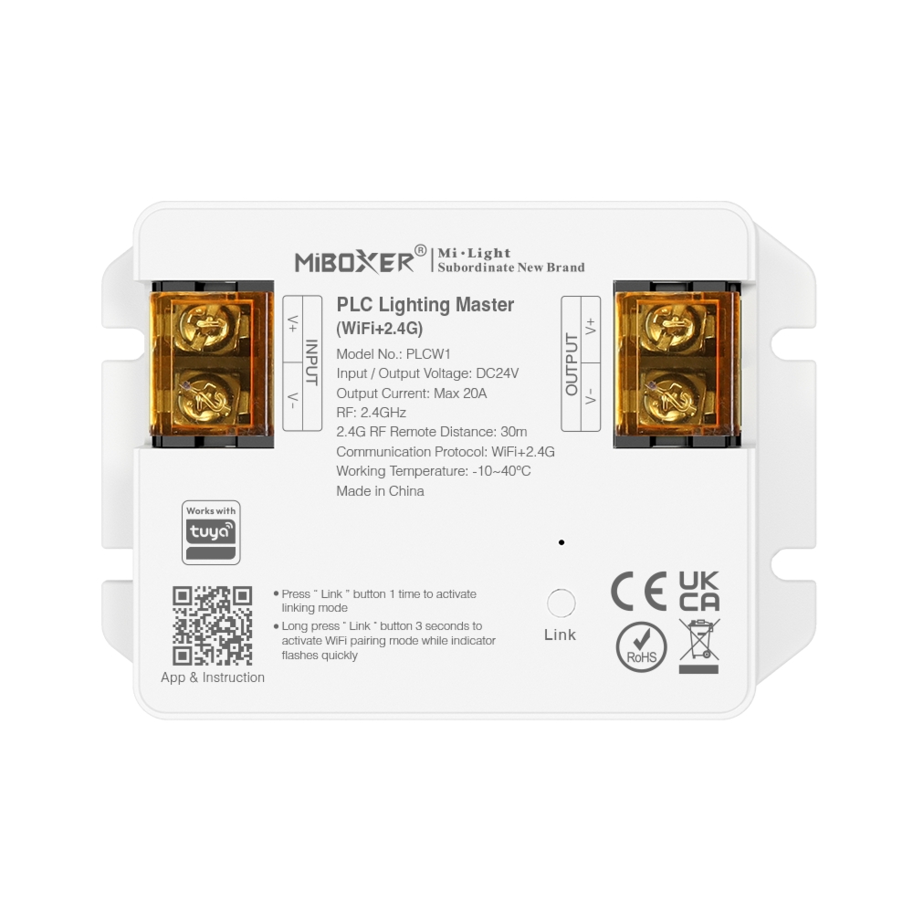 PLCW1 – Sterownik PLC Lighting Master (WiFi+2.4G)