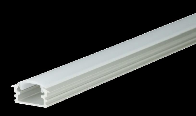 Listwy led  - nieanodowane + przesłona mleczna - M1na