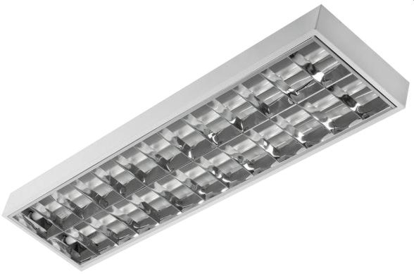 Oprawa rastrowa EVG 2x36W - natynkowa