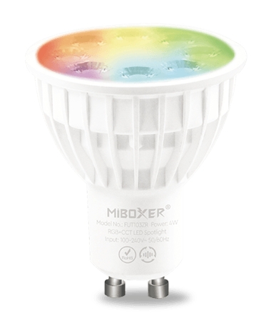 FUT103ZR – Reflektor GU10, 4W RGB+CCT (Zigbee 3.0+2,4G)