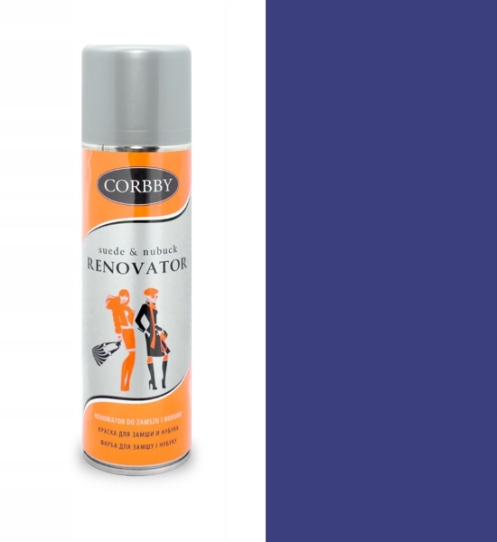 Renowator do Zamszu i Nubuku Corbby Suede  Nubuck Renovator Granatowy
