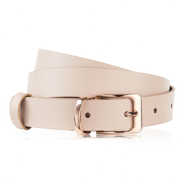 Pasek Damski OPD-05 Brødrene Beżowy 105 cm