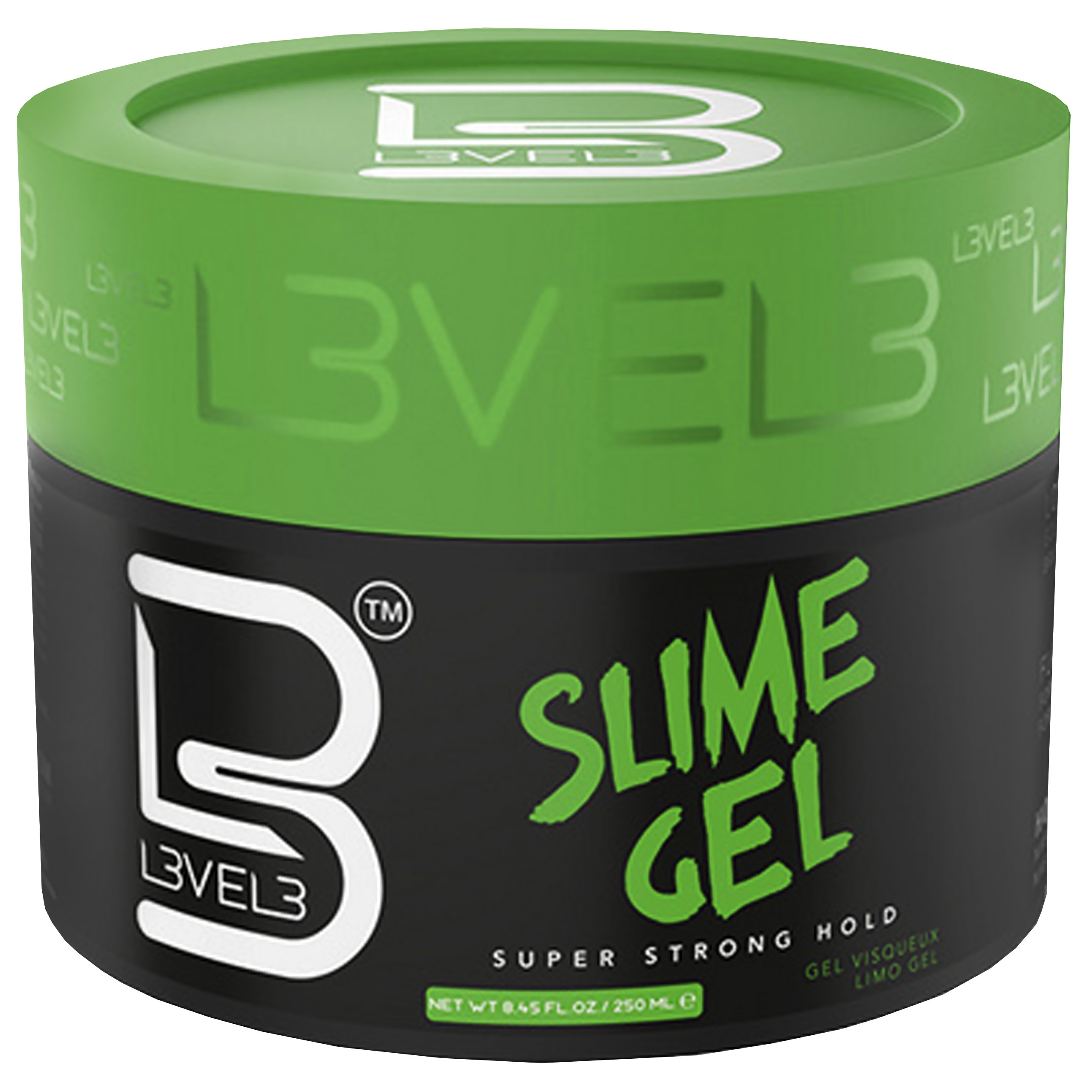 Image of L3VEL3 Slime Gel - bardzo mocny żel do stylizacji włosów, 250ml