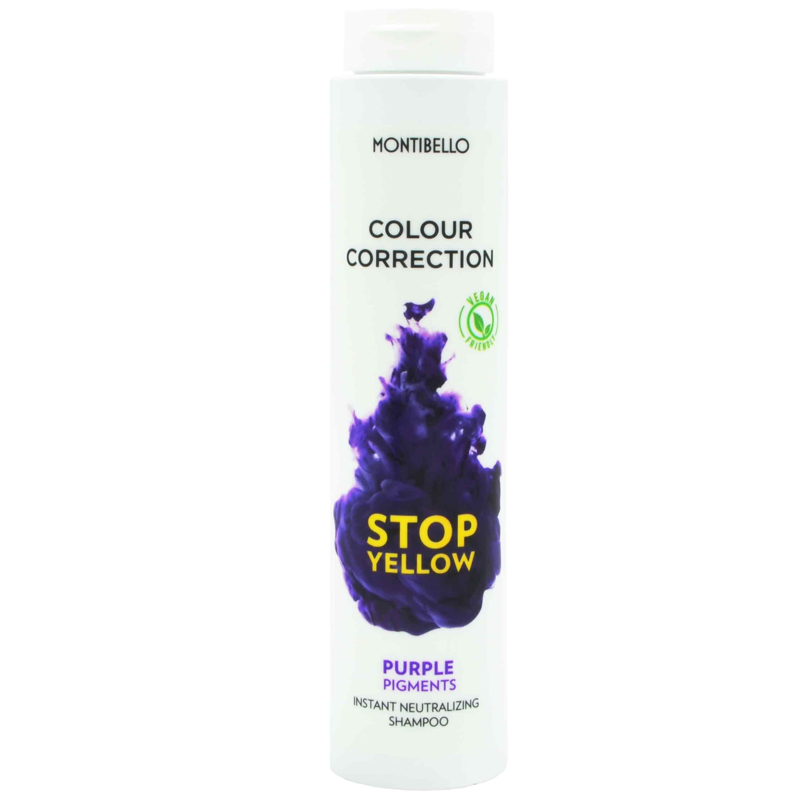 Image of Montibello Colour Stop Yellow szampon do włosów blond 300ml