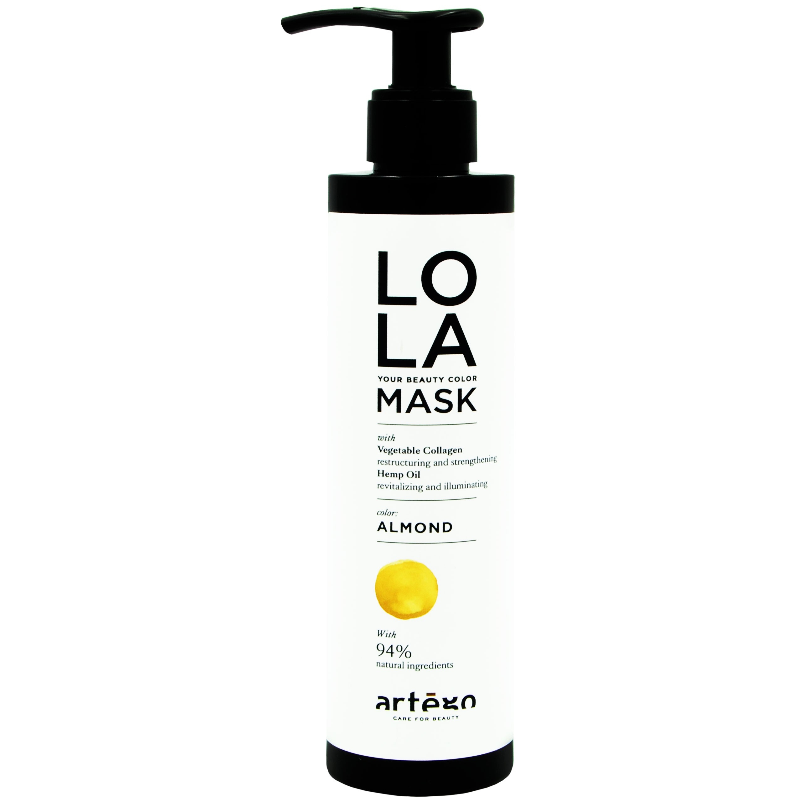 Image of Artego Lola Mask Almond maska tonująco-regenerująca 200ml