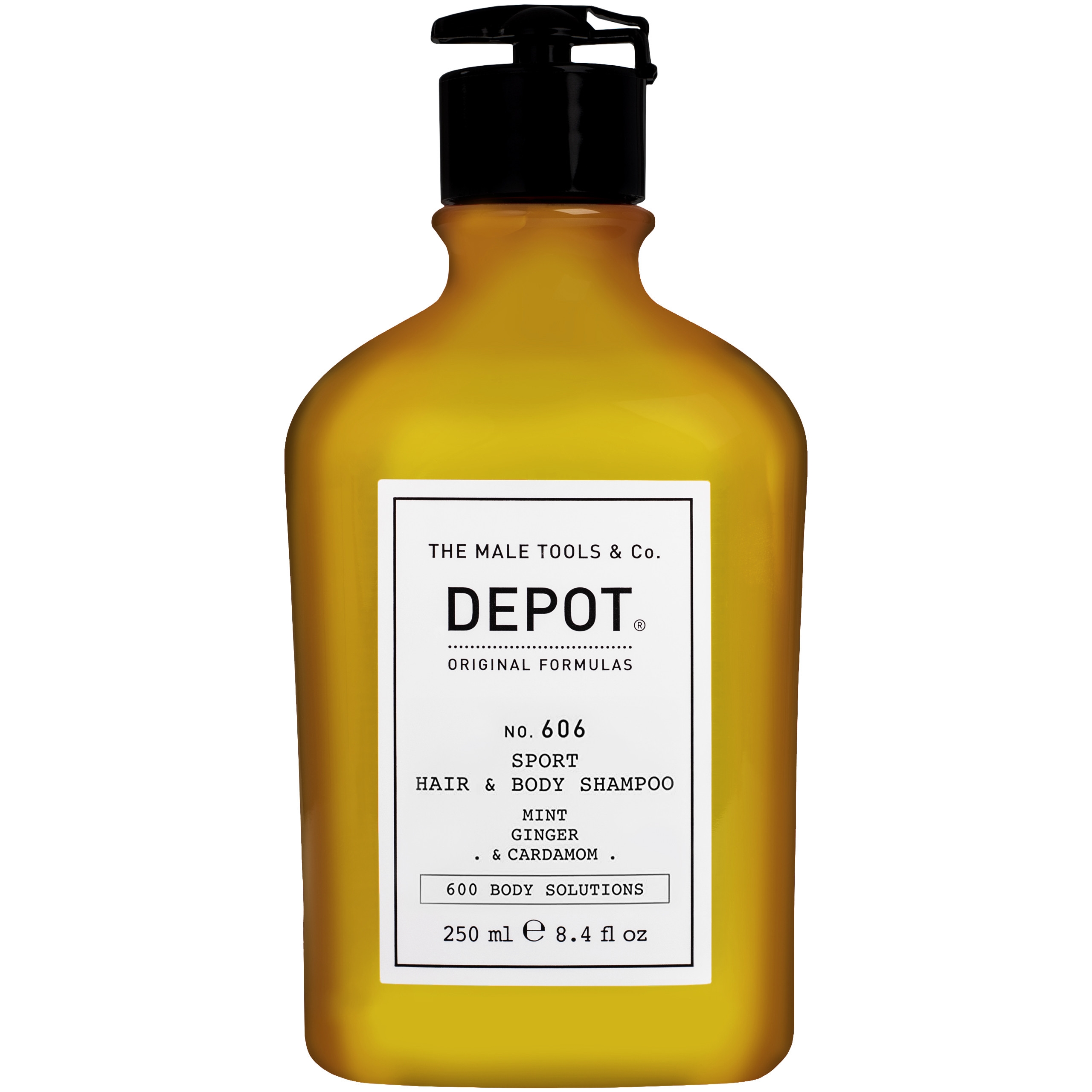 Image of Depot No.606 Sport Hair&Body - szampon do włosów i ciała, 250ml