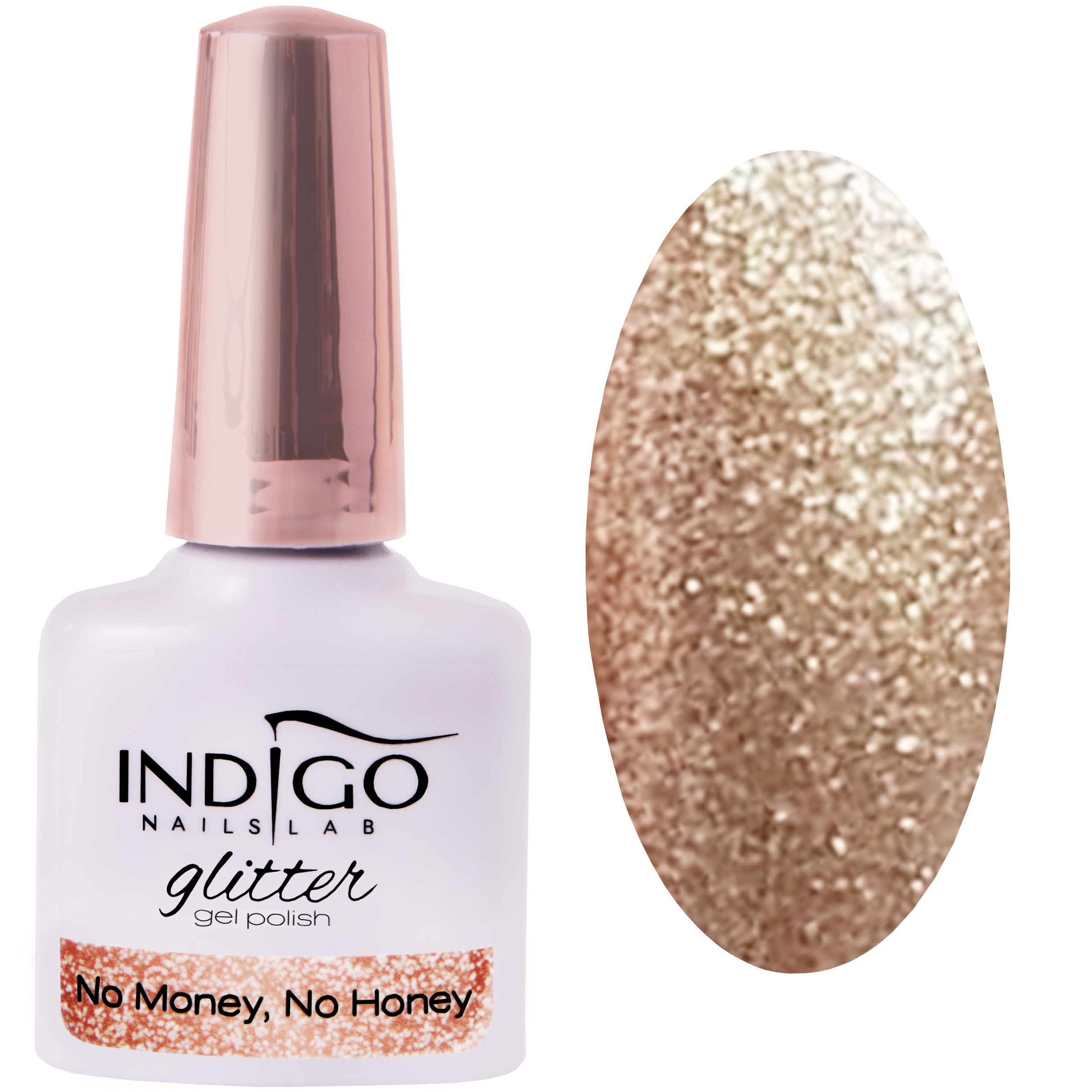 Image of Indigo Gel Polish lakier hybrydowy, kolory 7ml No Money, No Honey