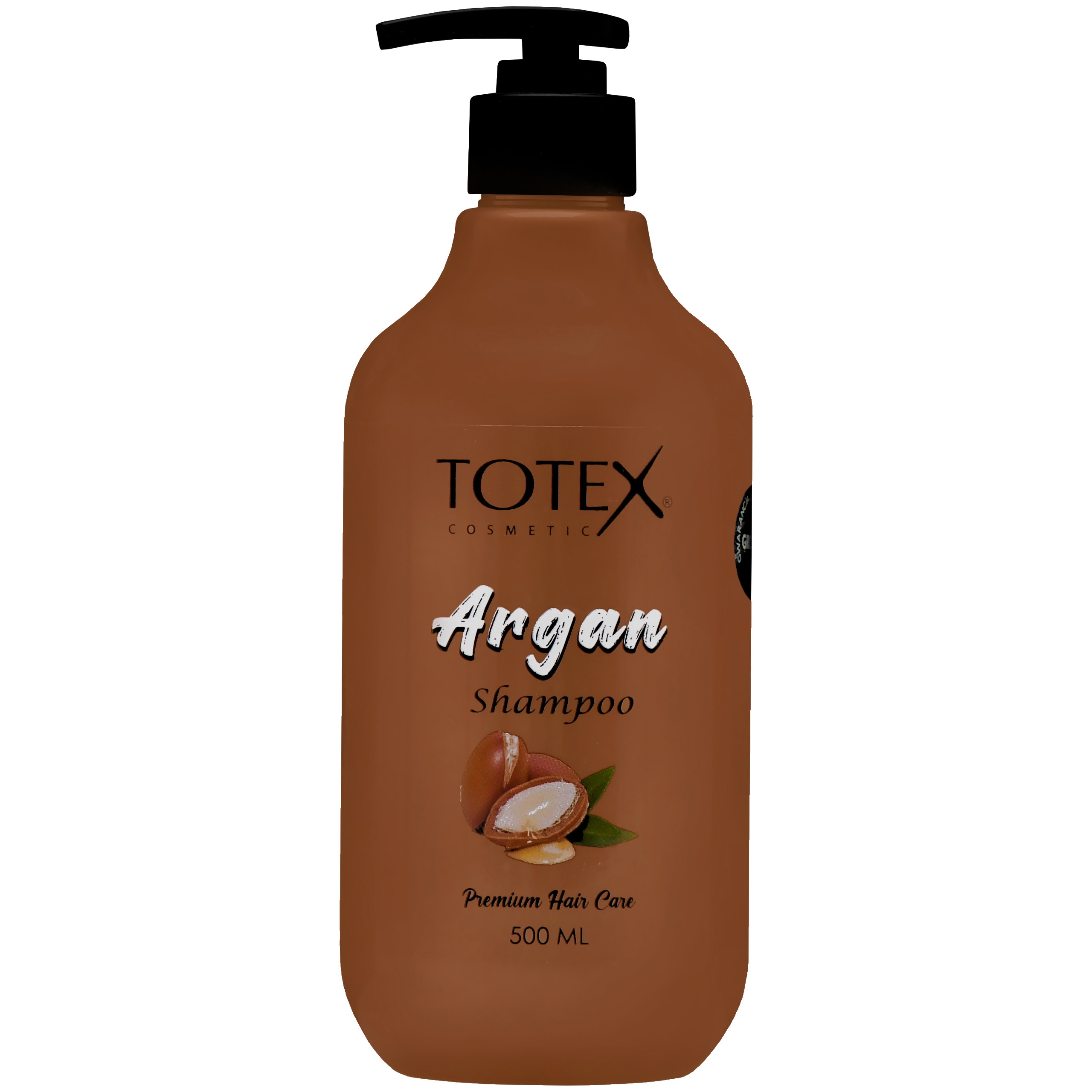 Image of Totex Premium Hair Care Argan - wzmacniający szampon do włosów z olejkiem arganowym, 500ml