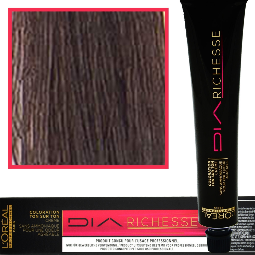 Loreal Dia Richesse – farba do włosów bez amoniaku, 50ml 3 Ciemny Brąz