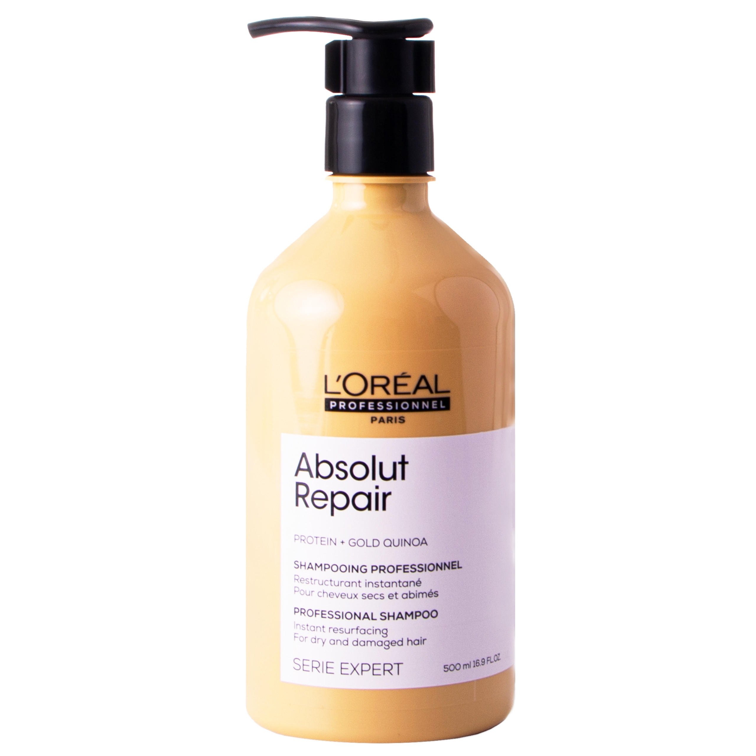 Image of Loreal Absolut Repair Gold szampon nawilżający do włosów suchych 500ml