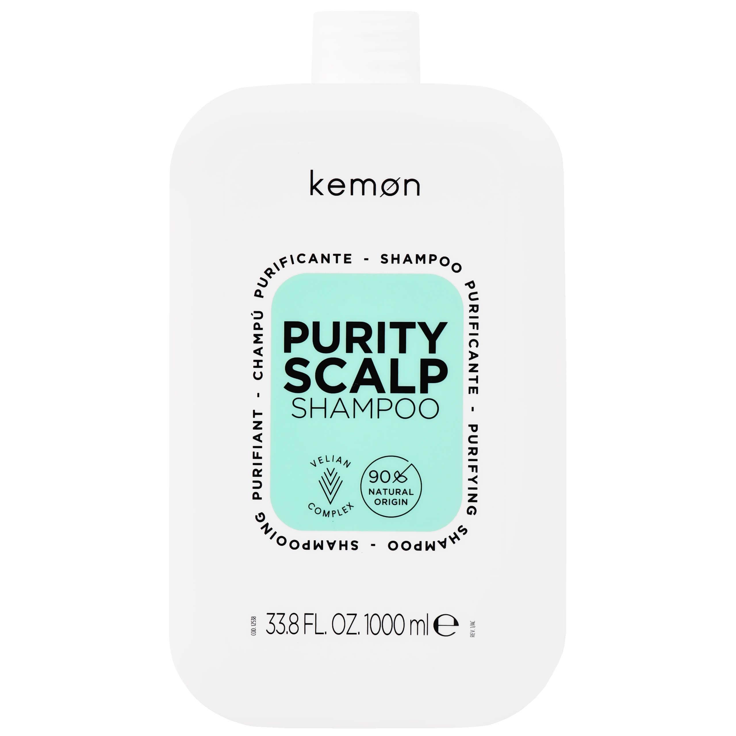Image of Kemon Purity Scalp Shampoo - szampon oczyszczający włosy i skórę głowy, 1000ml