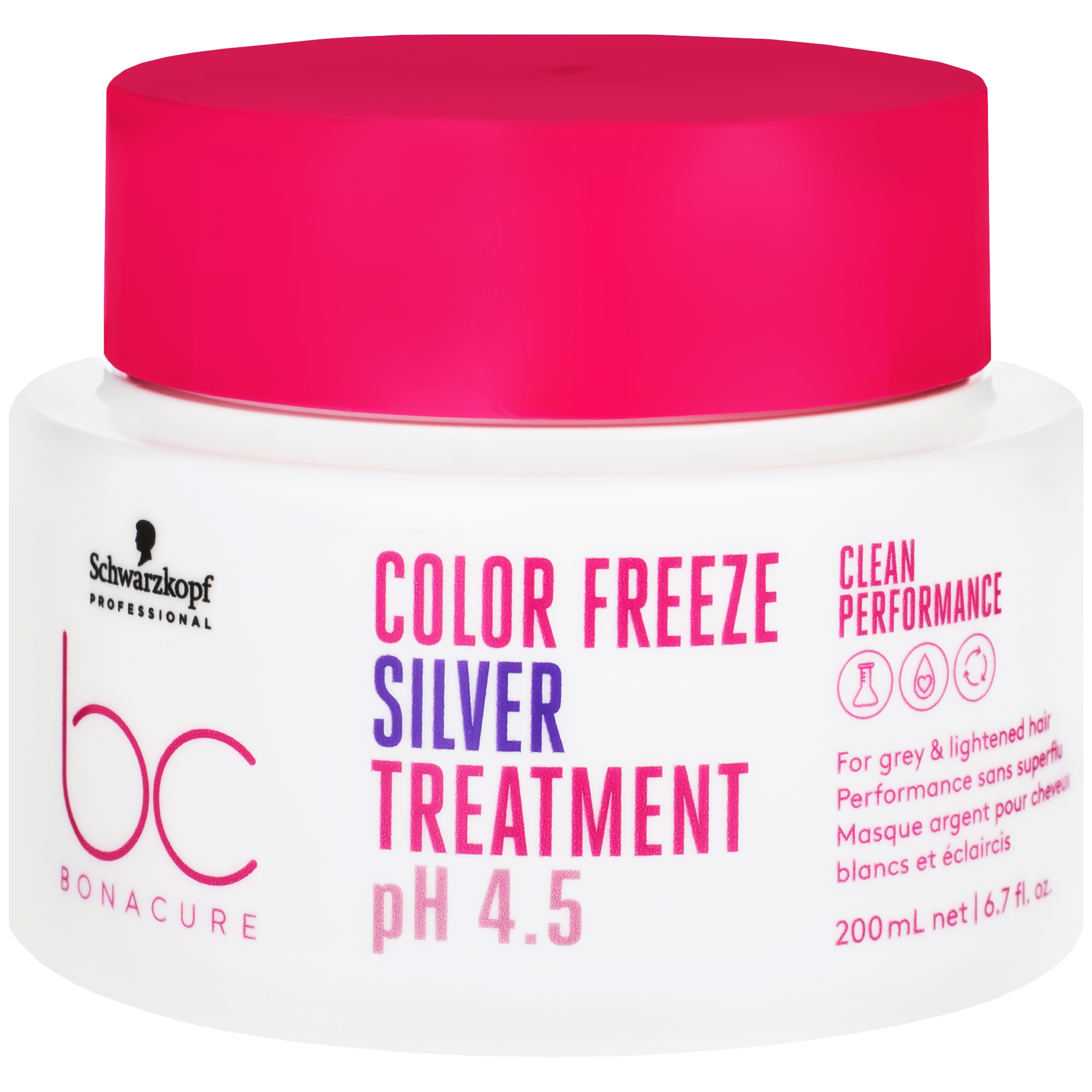 Image of Schwarzkopf Color Freeze Silver Treatment pH 4,5 - maska do włosów siwych 200ml