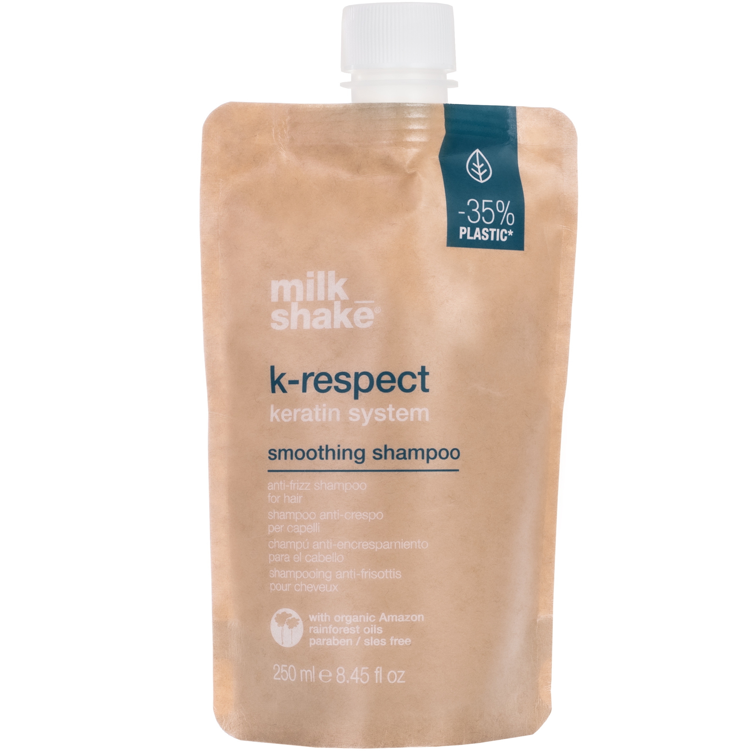 Image of Milk Shake K-Respect Keratin System Smoothing Shampoo – wygładzający szampon, 250 ml