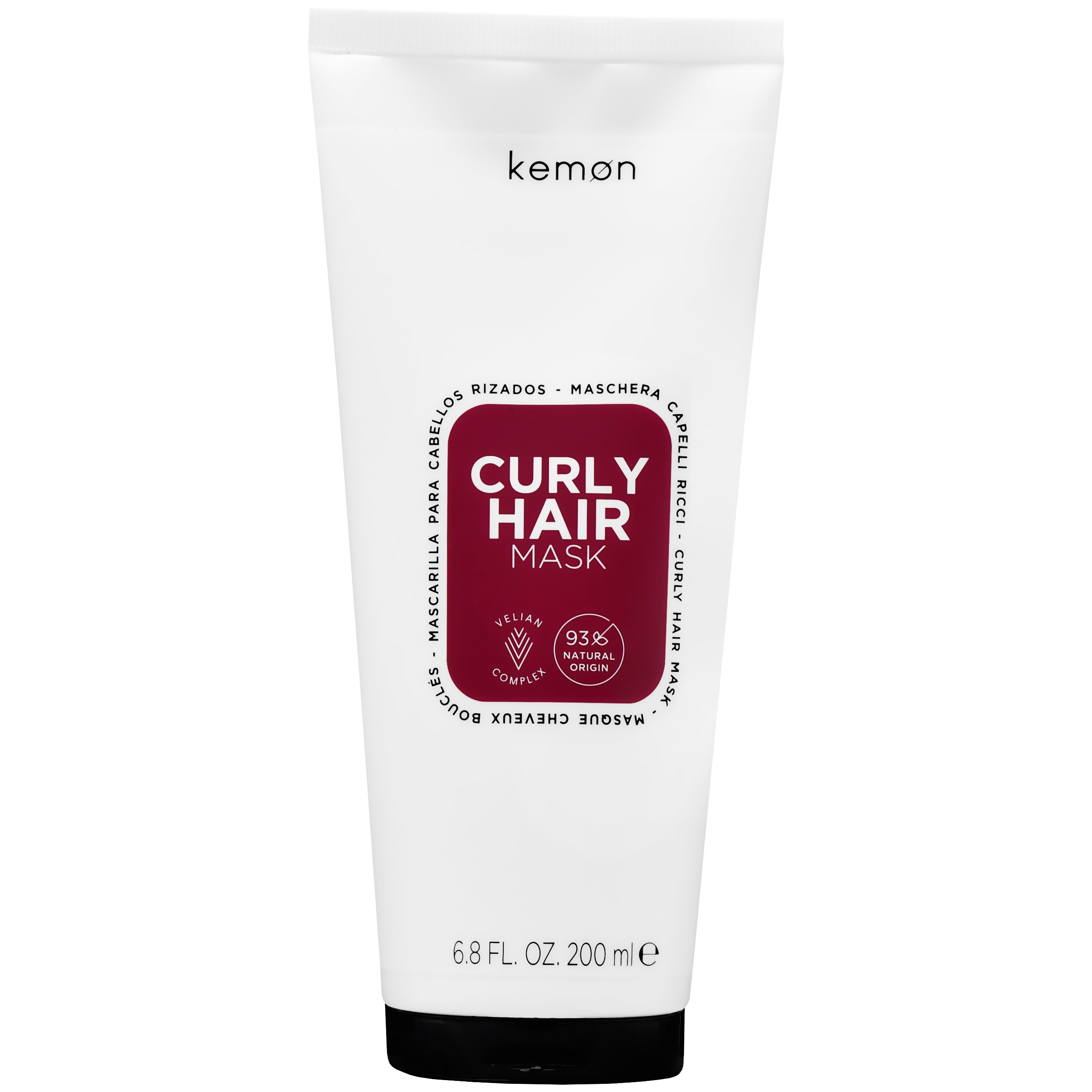 Image of Kemon Curly Hair Mask - maska nawilżająca do włosów kręconych, 200ml