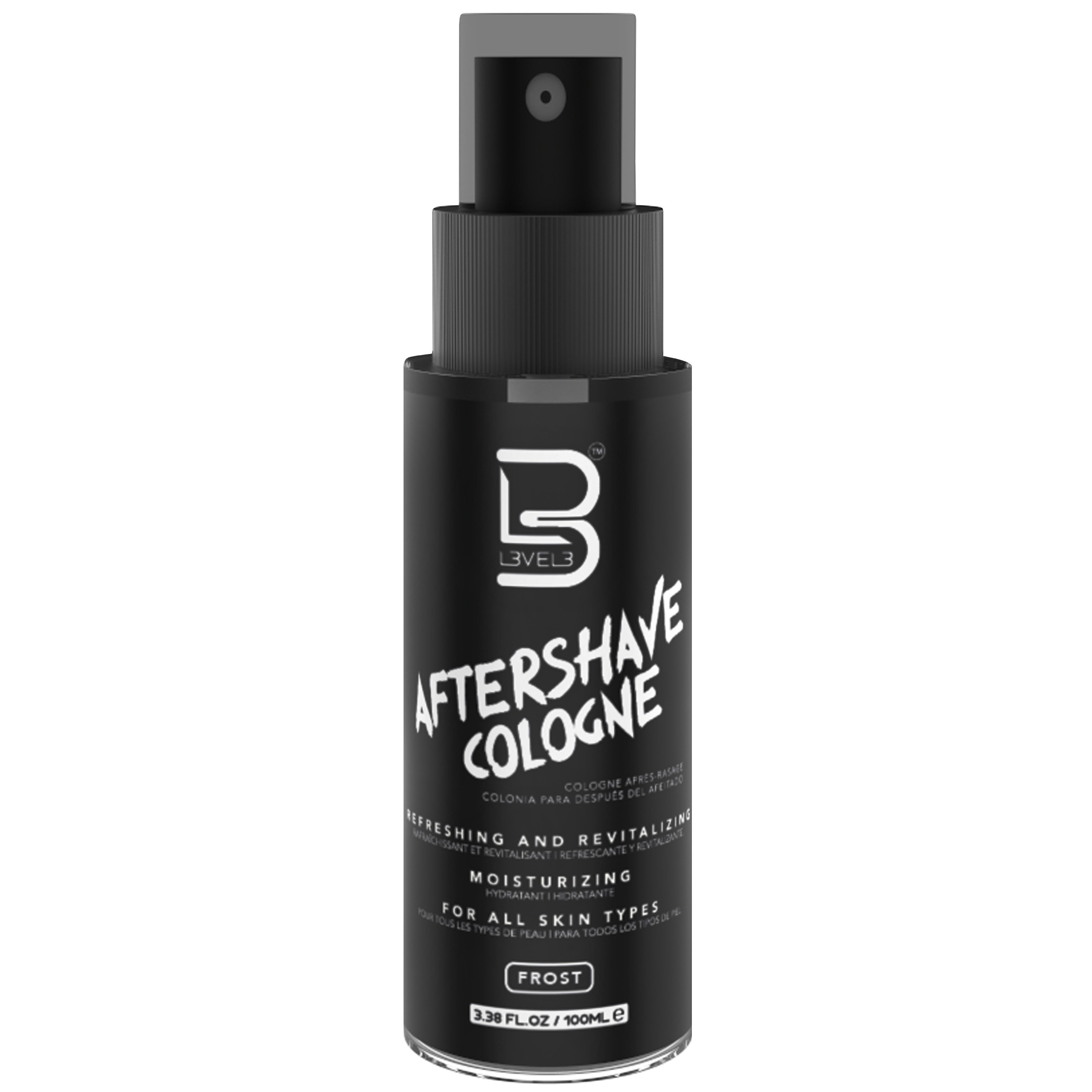 Image of L3VEL3 Aftershave Cologne Frost - woda kolońska po goleniu, nawilżająca, 100ml