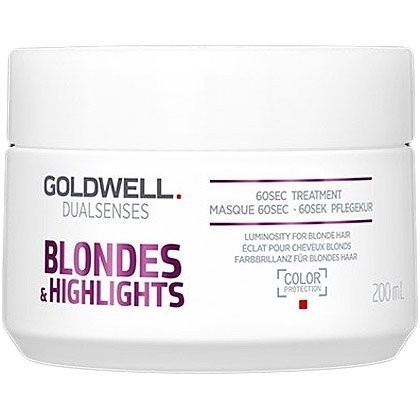 Image of Goldwell Blondes Highlights 60s, balsam pielęgnacyjny po zabiegu rozjaśniania 200ml