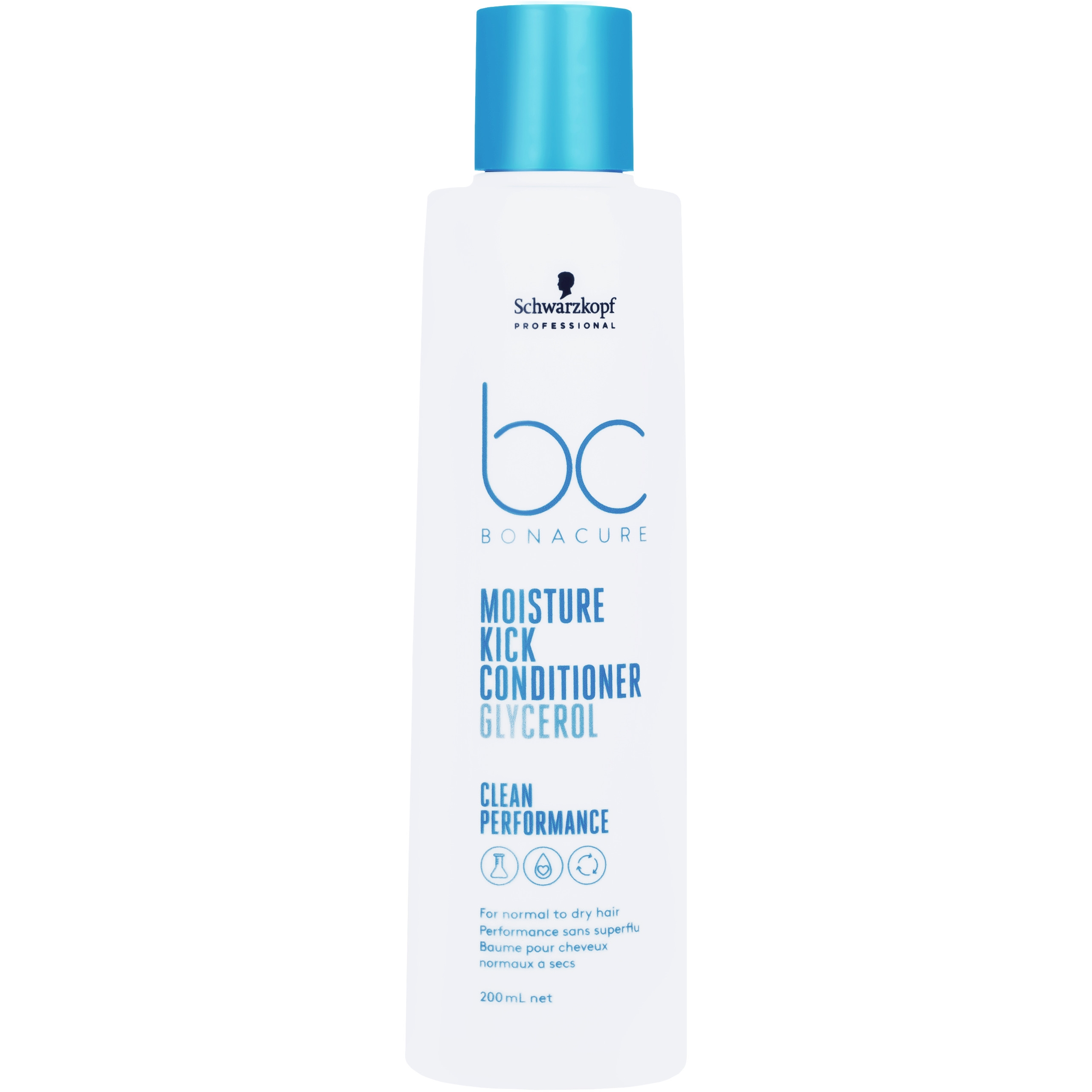 Image of Schwarzkopf BC Moisture Kick Conditioner Glycerol - intensywna odżywka do włosów 200ml