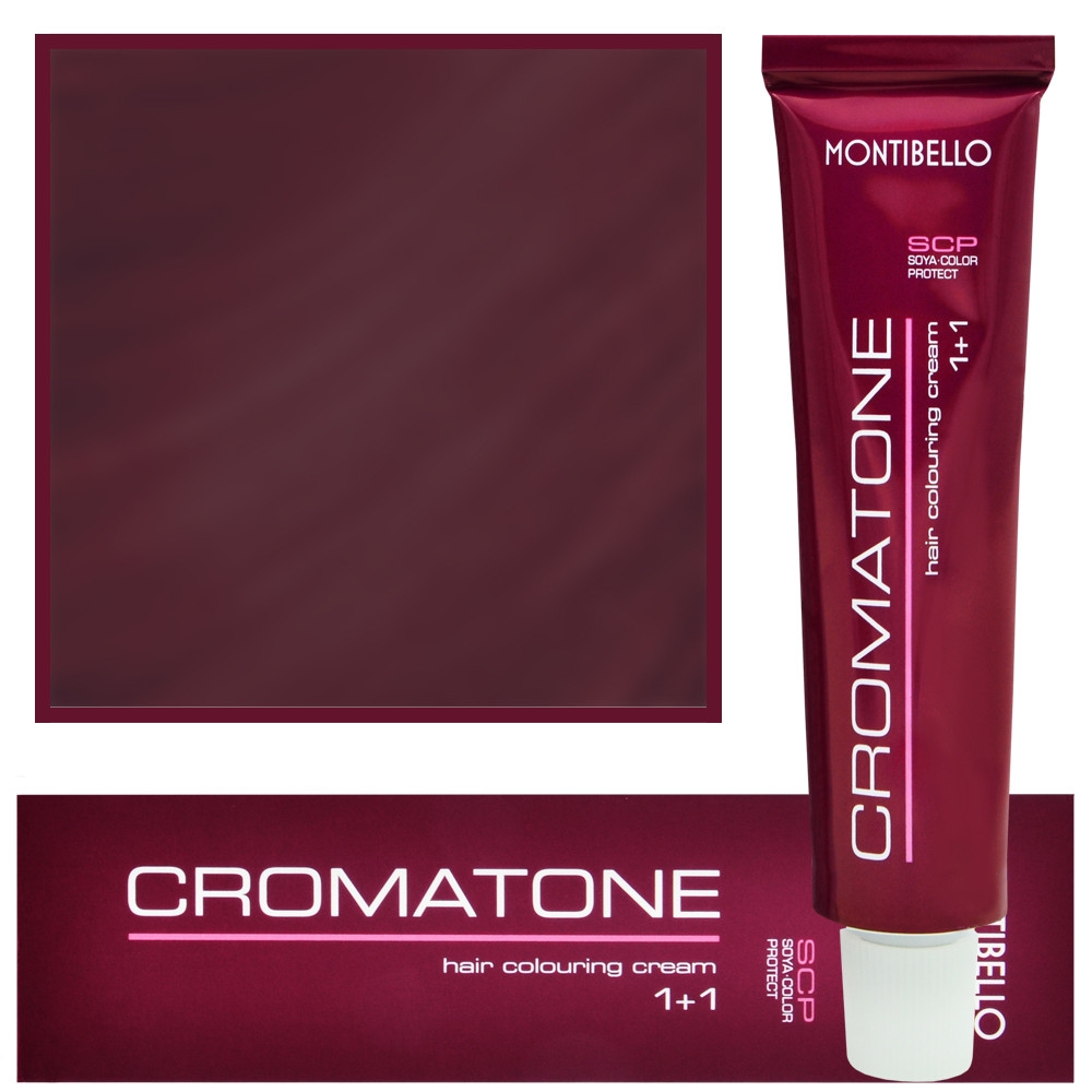 Image of Montibello Cromatone farba profesjonalna trwała koloryzacja, 60ml 6,7 | Czerwony Ciemny Blond