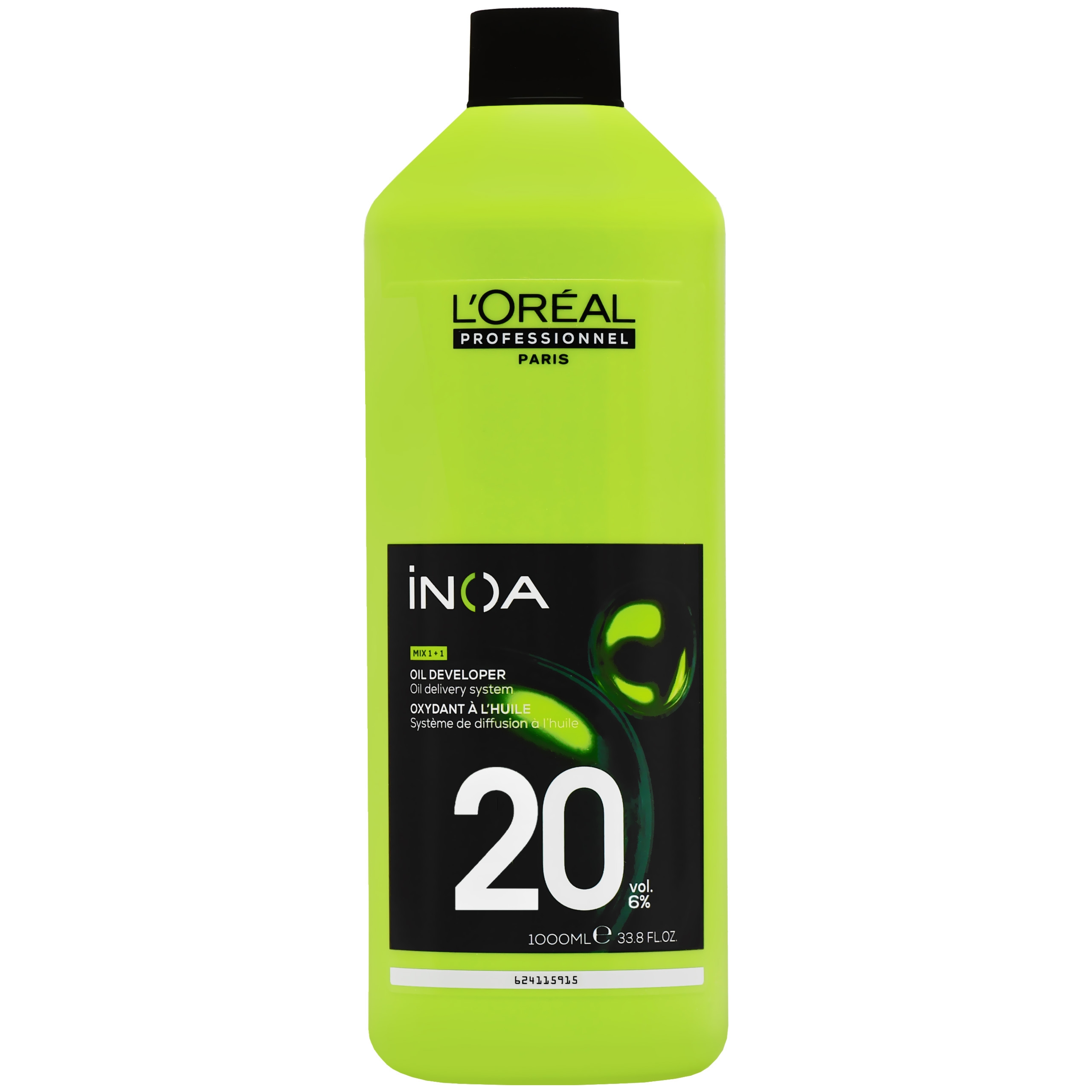 Loreal Inoa Oil Developer – profesjonalny oxydant do farb, 1000ml 6% | vol. 20