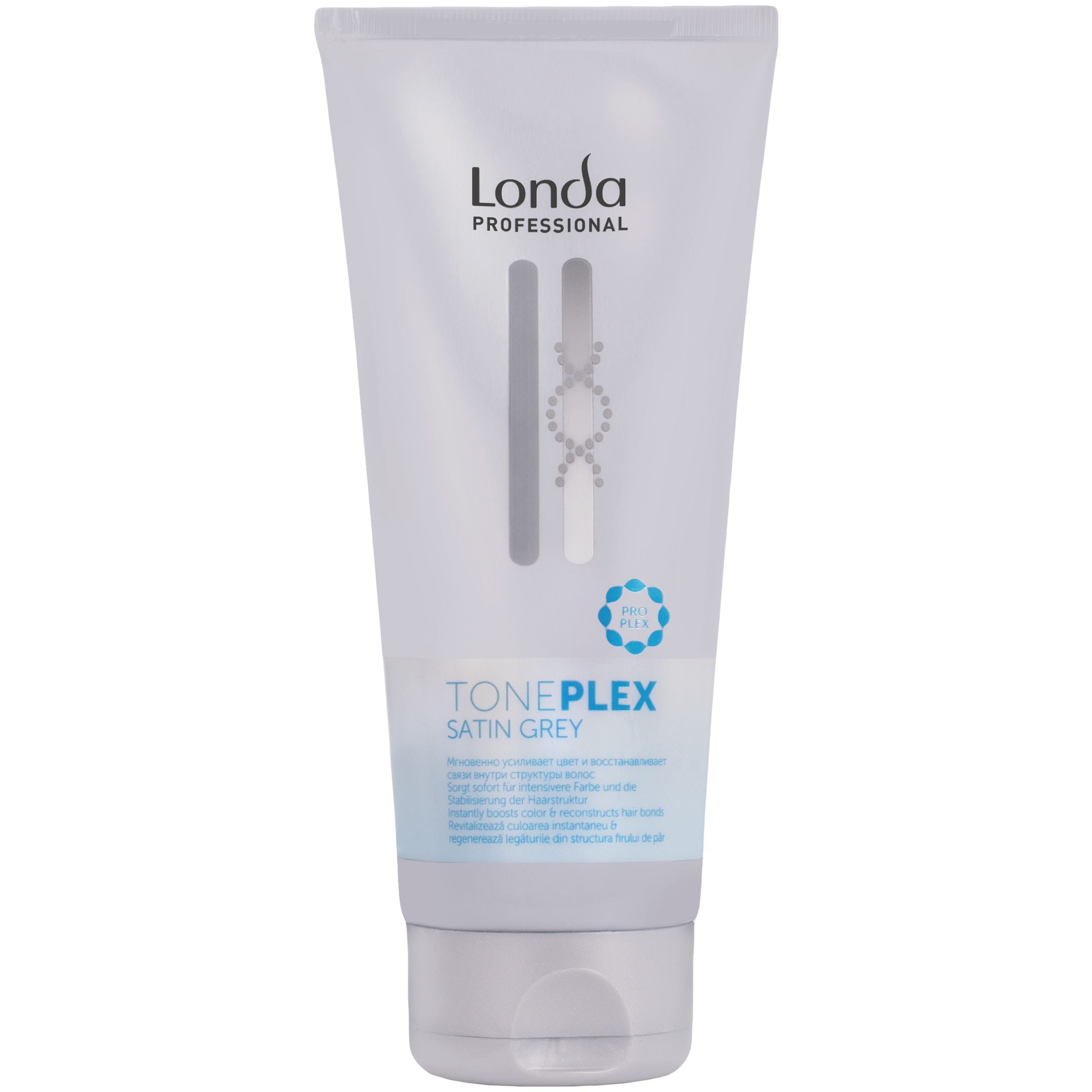 Image of Londa TonePlex Satin Grey Mask - maska do włosów odświeżająca kolor, neutralizuje, 200ml