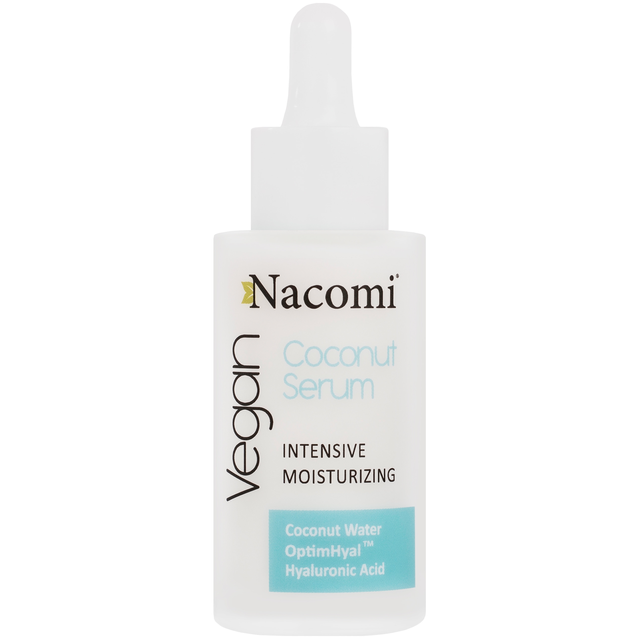 Image of Nacomi Vegan Coconut Serum - wegańskie serum nawilżające do twarzy 40ml