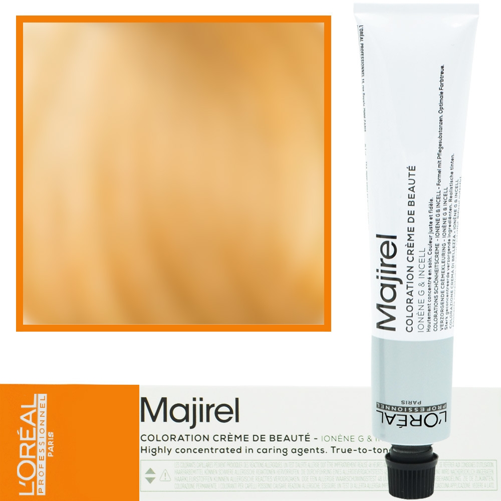 Image of Loreal Majirel - profesjonalna farba do włosów, paleta kolorów, 50ml 9.3 Bardzo Jasny Blond Złocisty