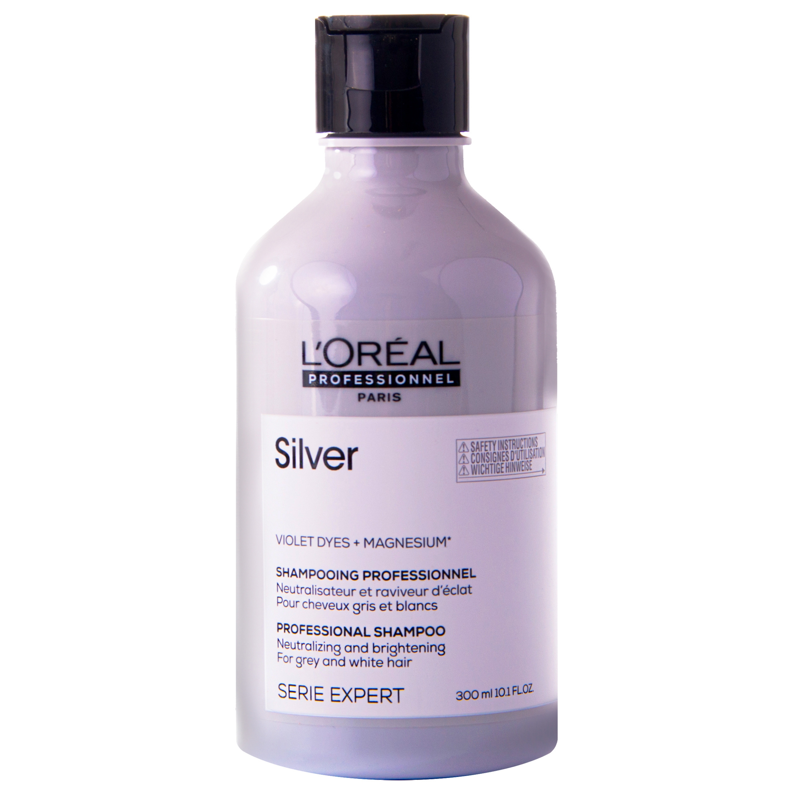 Image of Loreal Silver szampon do włosów siwych i rozjaśnianych 300 ml