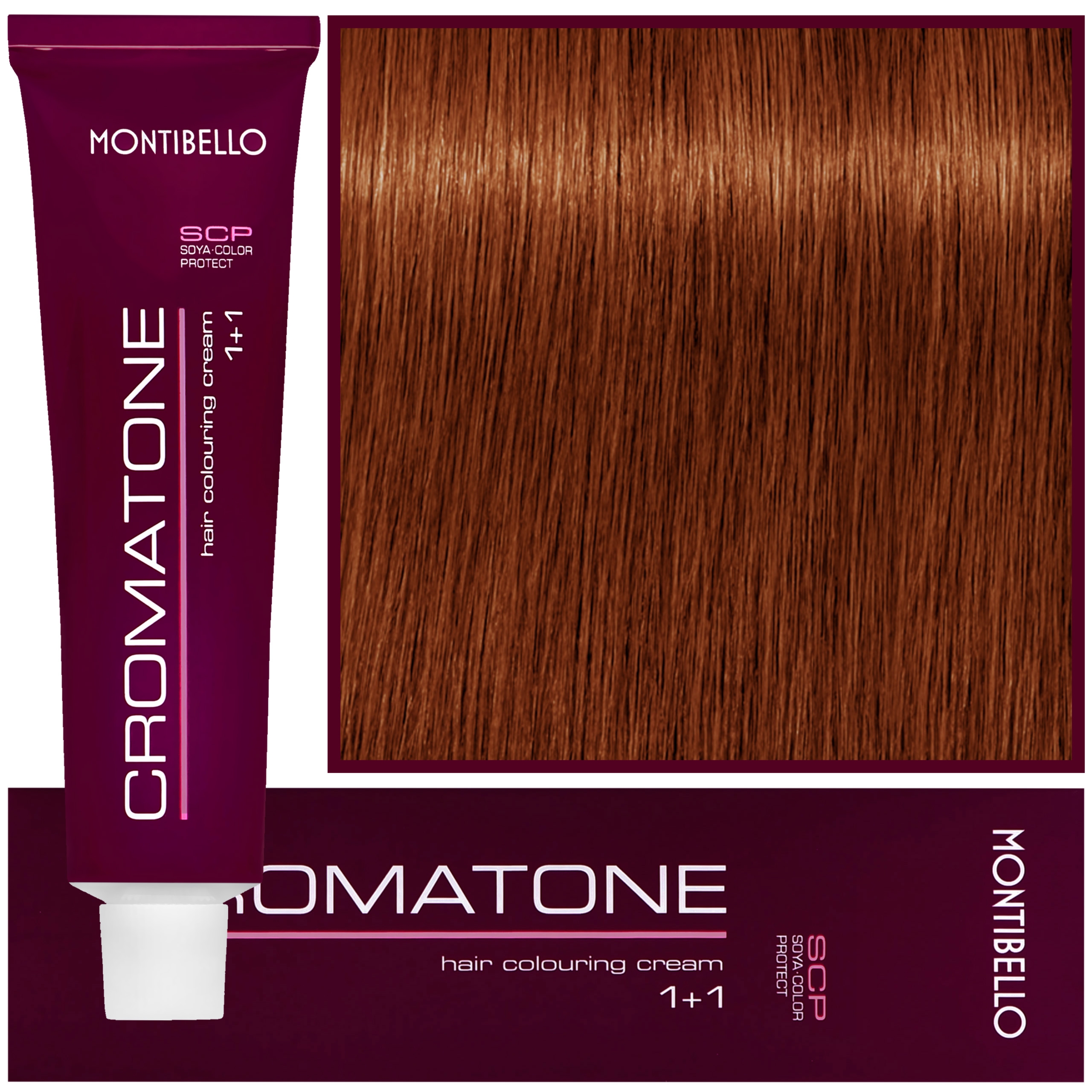 Montibello Cromatone – profesjonalna farba do trwałej koloryzacji, 60ml 8,4 | Jasny Miedziany Blond