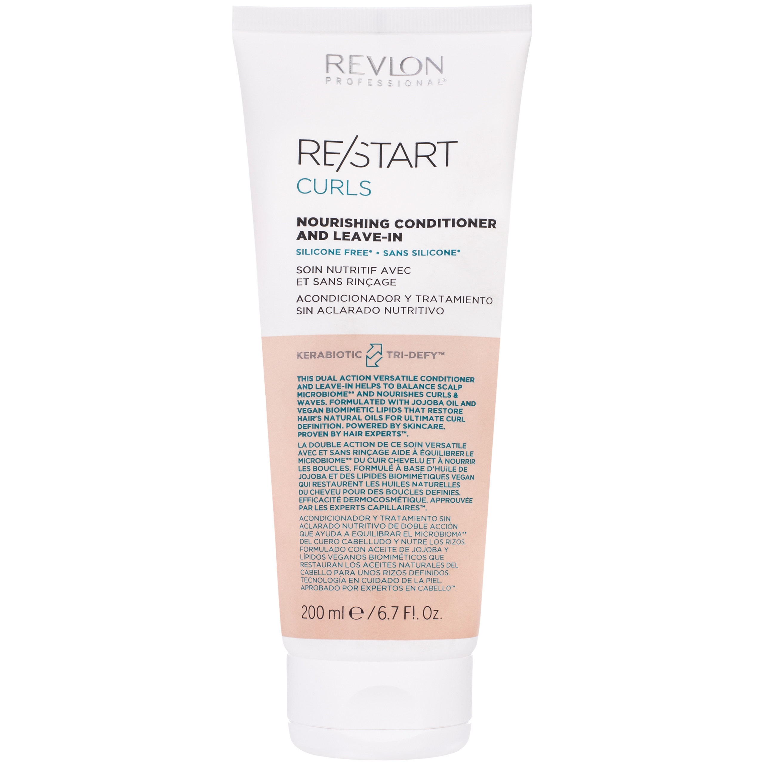 Image of Revlon RE/START Curls Cleancer - odżywka nawilżająca do loków i fal, 200ml