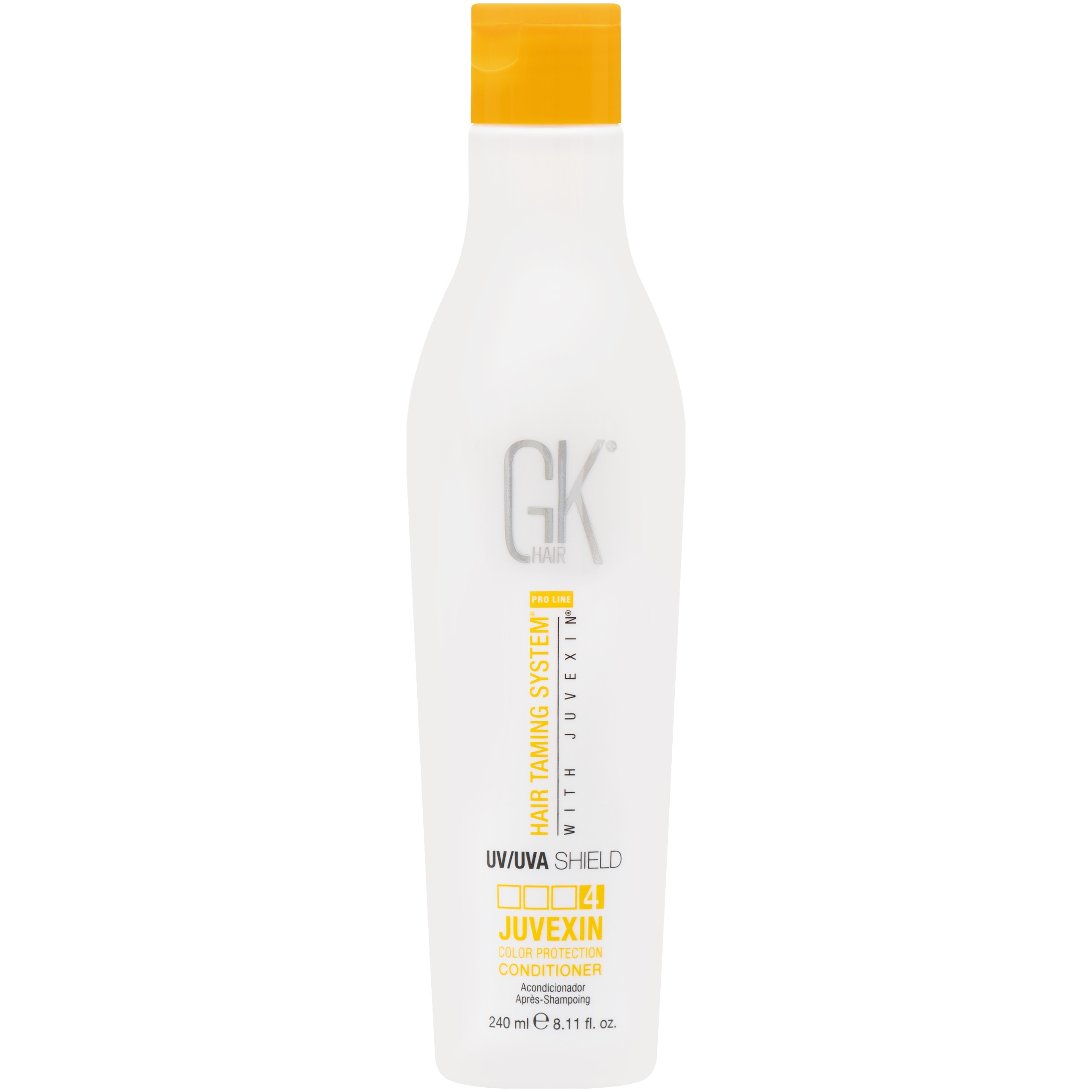 Image of GKHair UV/UVA Shield - odżywka nawilżająca do włosów farbowanych z filtrami, 240ml