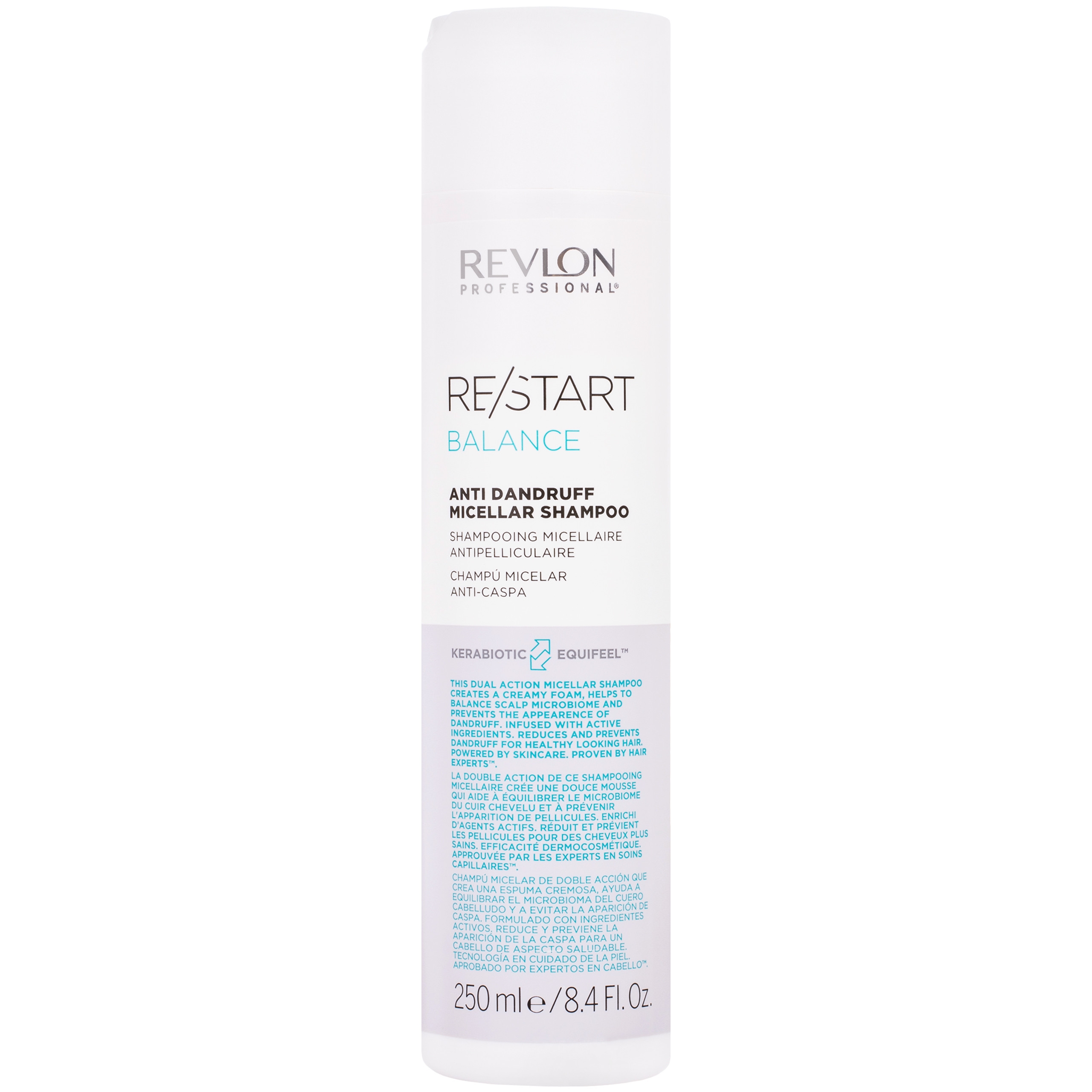 Image of Revlon RE/START Anti-Dandruff Balance - szampon przeciwłupieżowy do włosów, 250ml