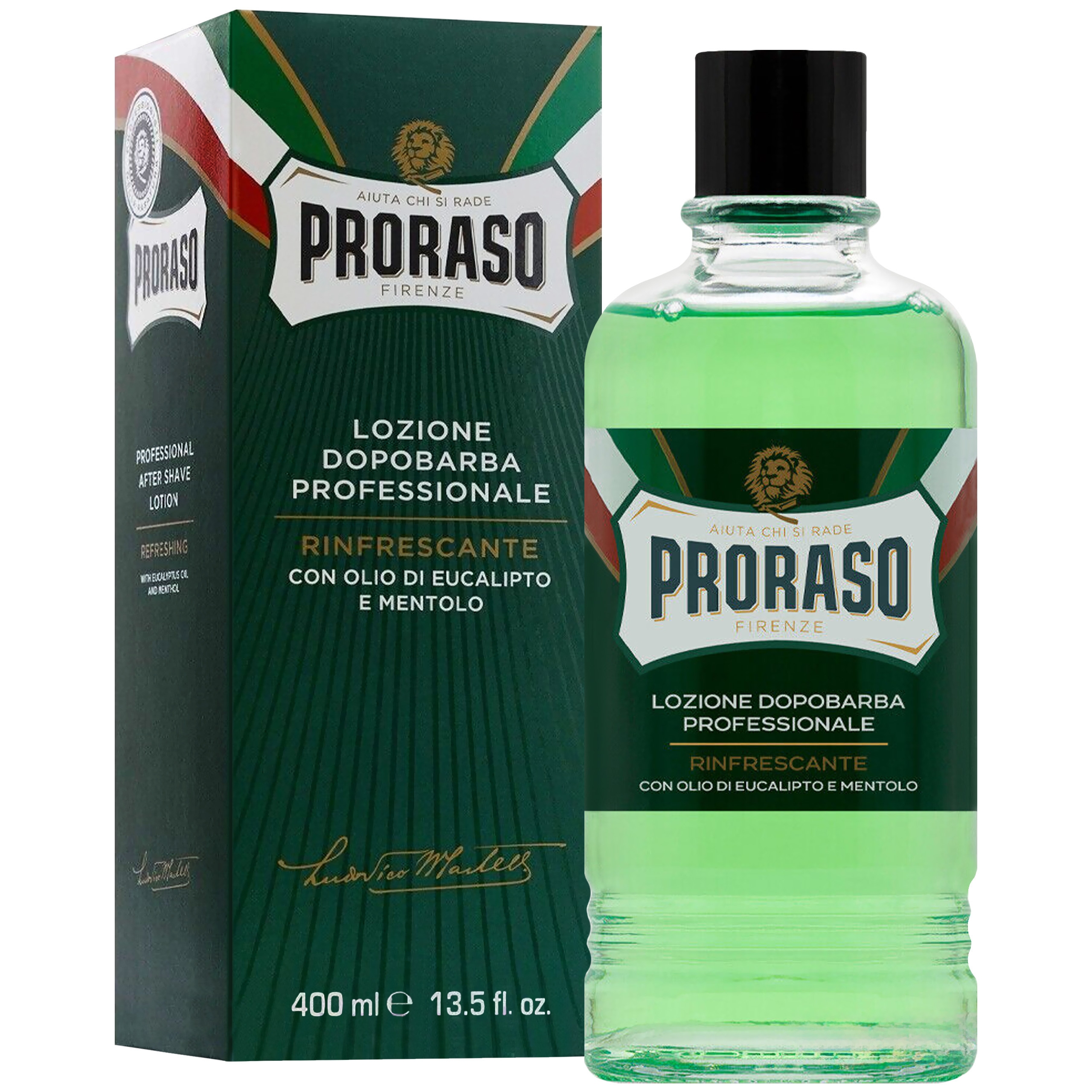 Image of Proraso Refreshing Aftershave - eukaliptusowa woda po goleniu, 400ml