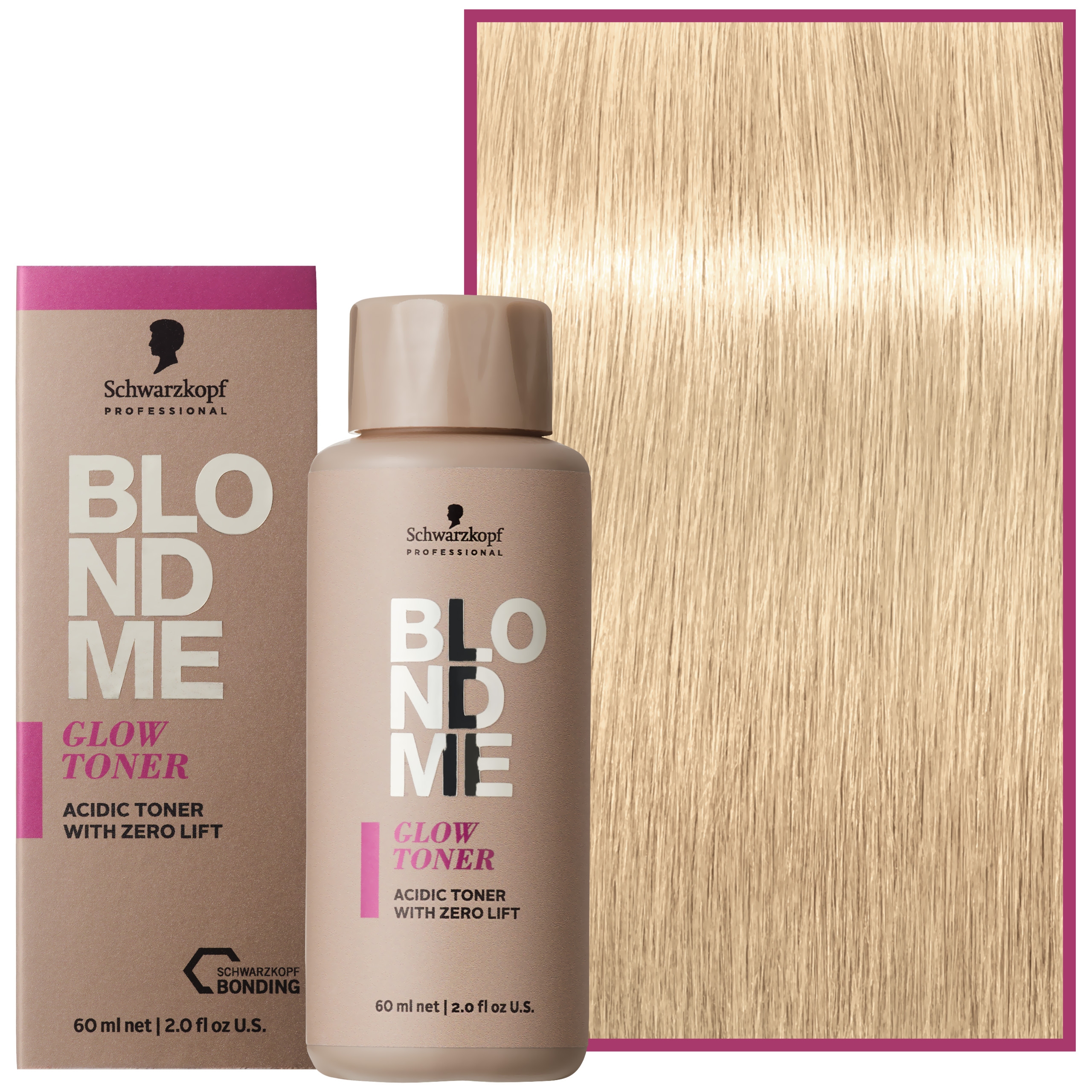 Schwarzkopf BlondMe Glow Toner – profesjonalny toner do włosów blond, 60 ml 9,5-41 | Sand – Piaskowy