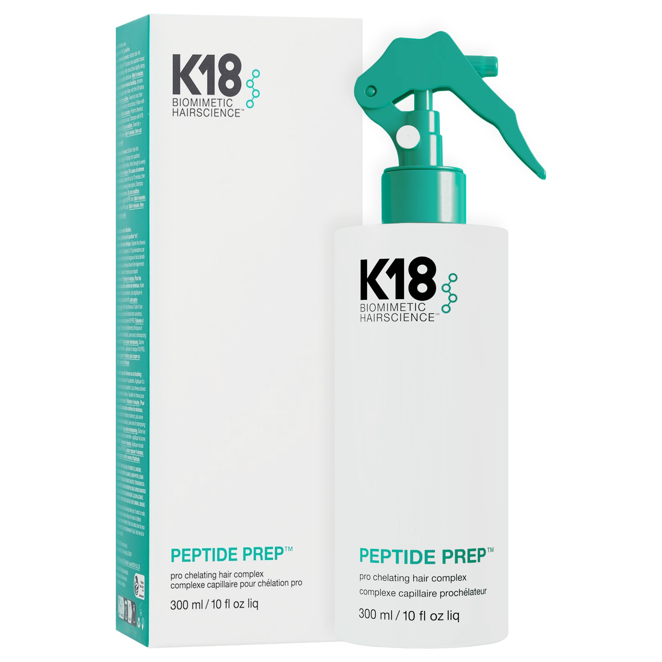 Image of K18 Peptide Prep Pro Chelating - oczyszczająca kuracja usuwająca metale z włosów, 300ml