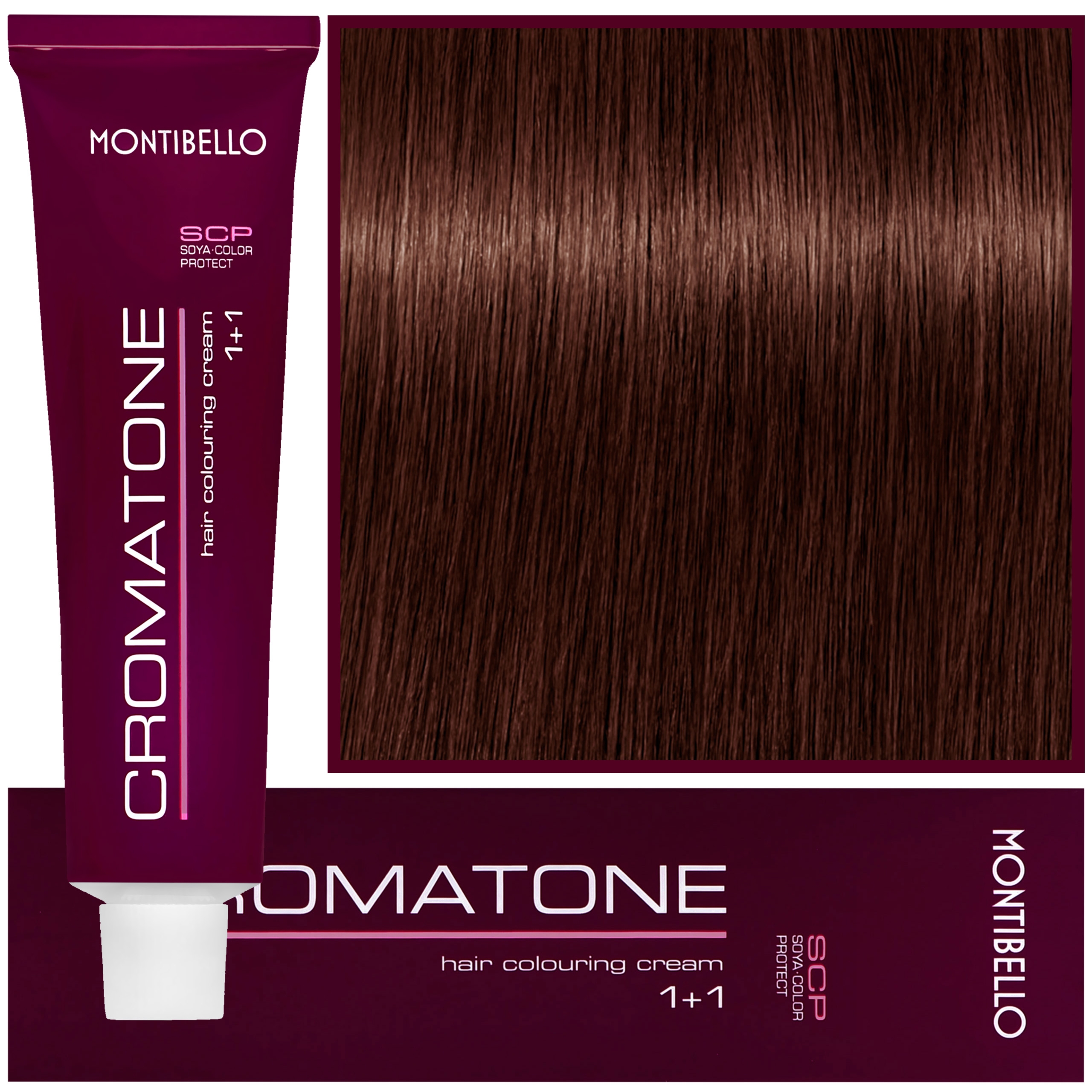 Montibello Cromatone – profesjonalna farba do trwałej koloryzacji, 60ml 6,64 | Ciemny Brązowy Miedziany Blond