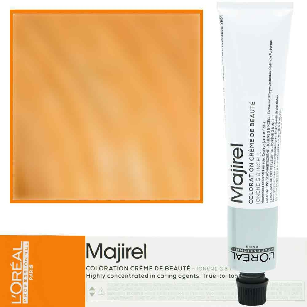 Image of Loreal Majirel - profesjonalna farba do włosów, paleta kolorów, 50ml 8.30 Jasny Blond Zlocisty Intensywny