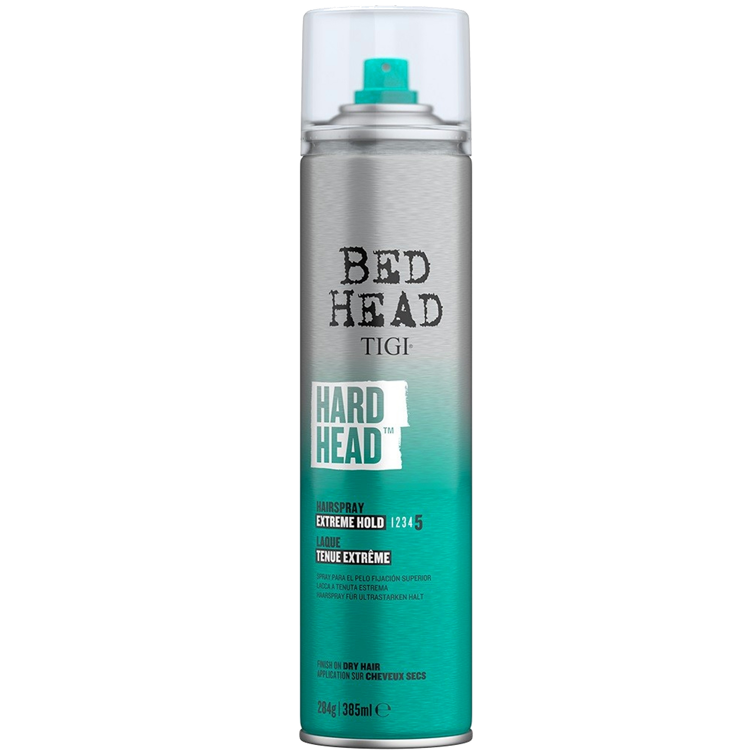 Image of Tigi Bed Head Hard Head Hairspray- lakier do włosów bardzo mocny, 385ml