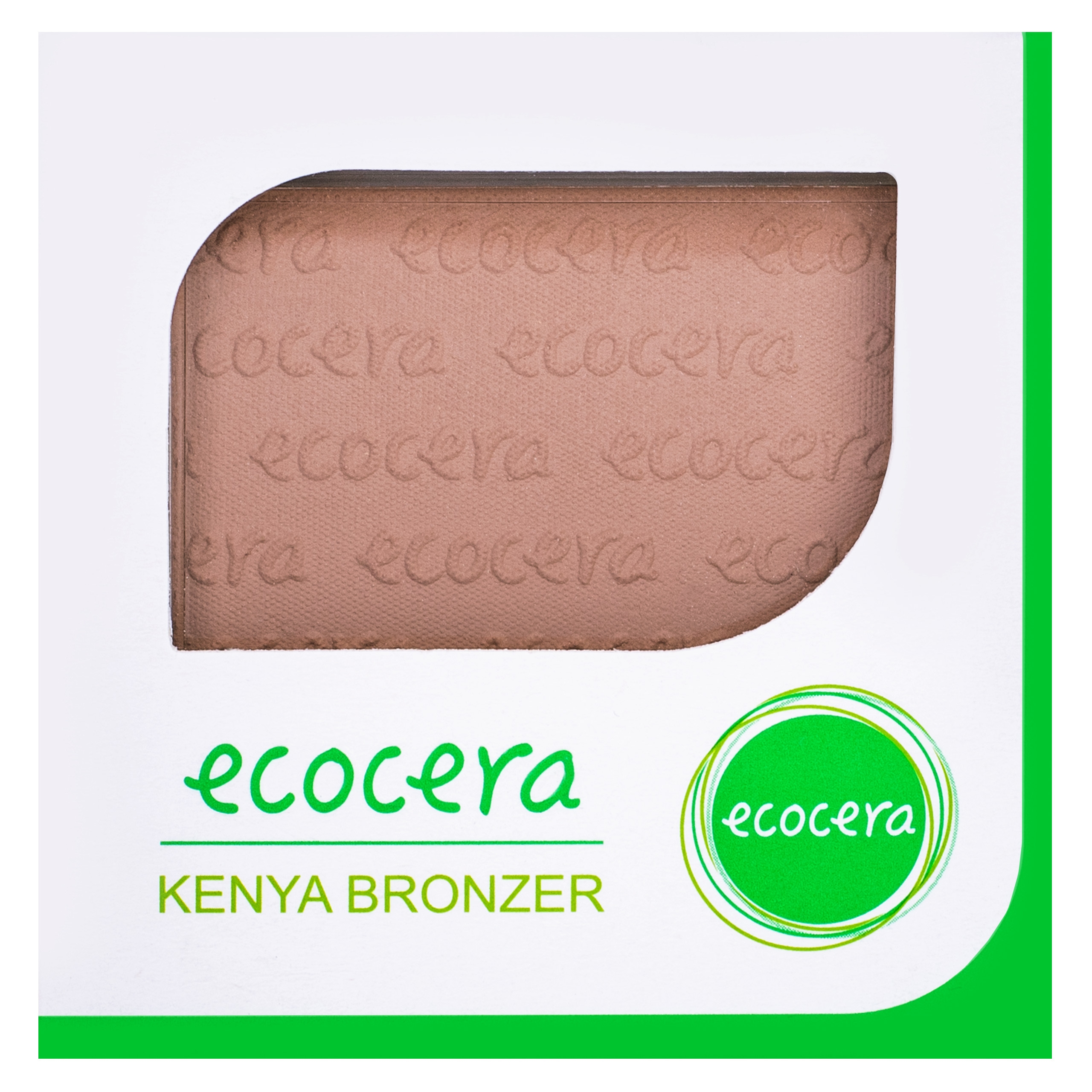 Image of Ecocera Kenya bronzer do twarzy – matowy puder wegański do cery śniadej 10g