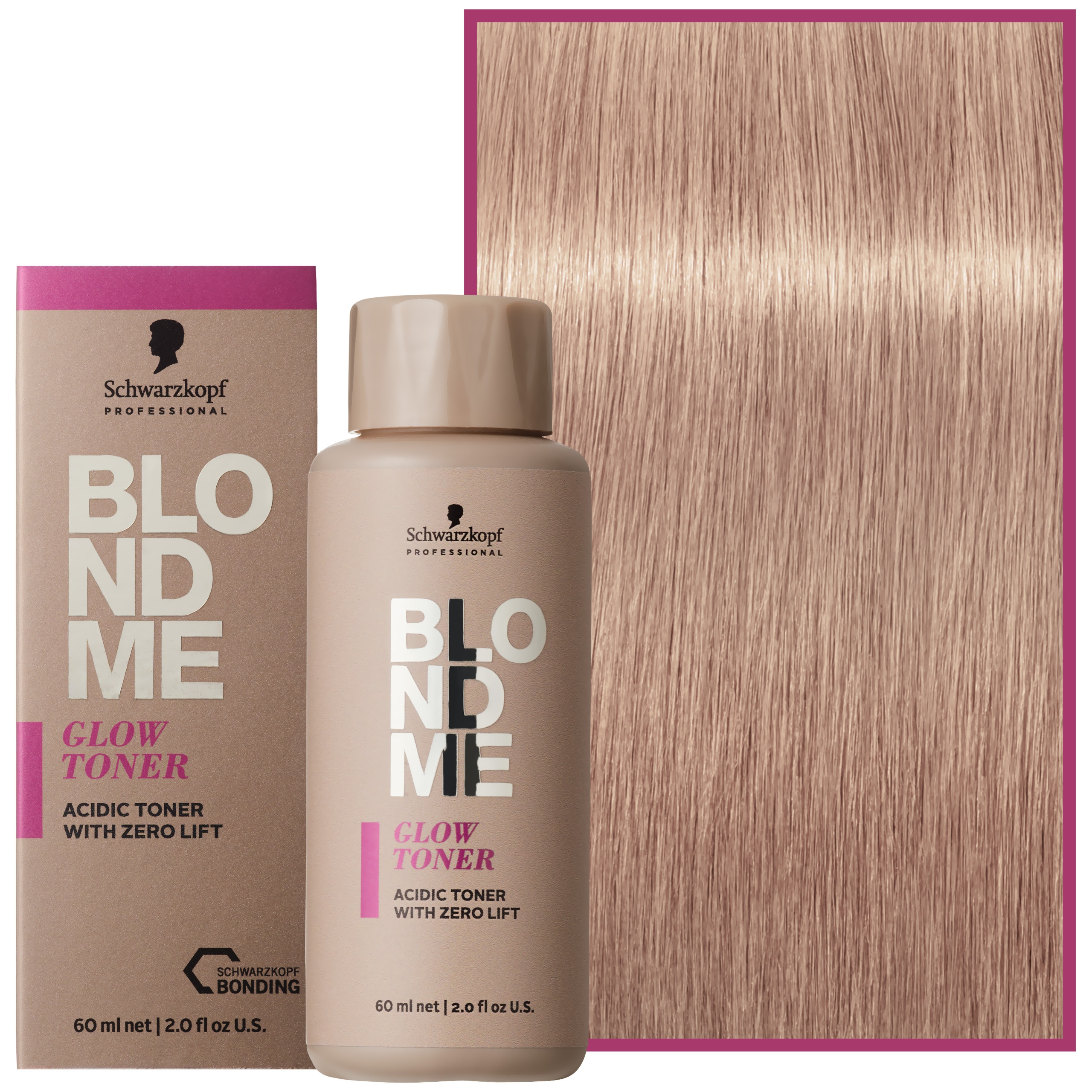 Schwarzkopf BlondMe Glow Toner – profesjonalny toner do włosów blond, 60 ml 9,5-74 | Apricot Blush – Brzoskwiniowy