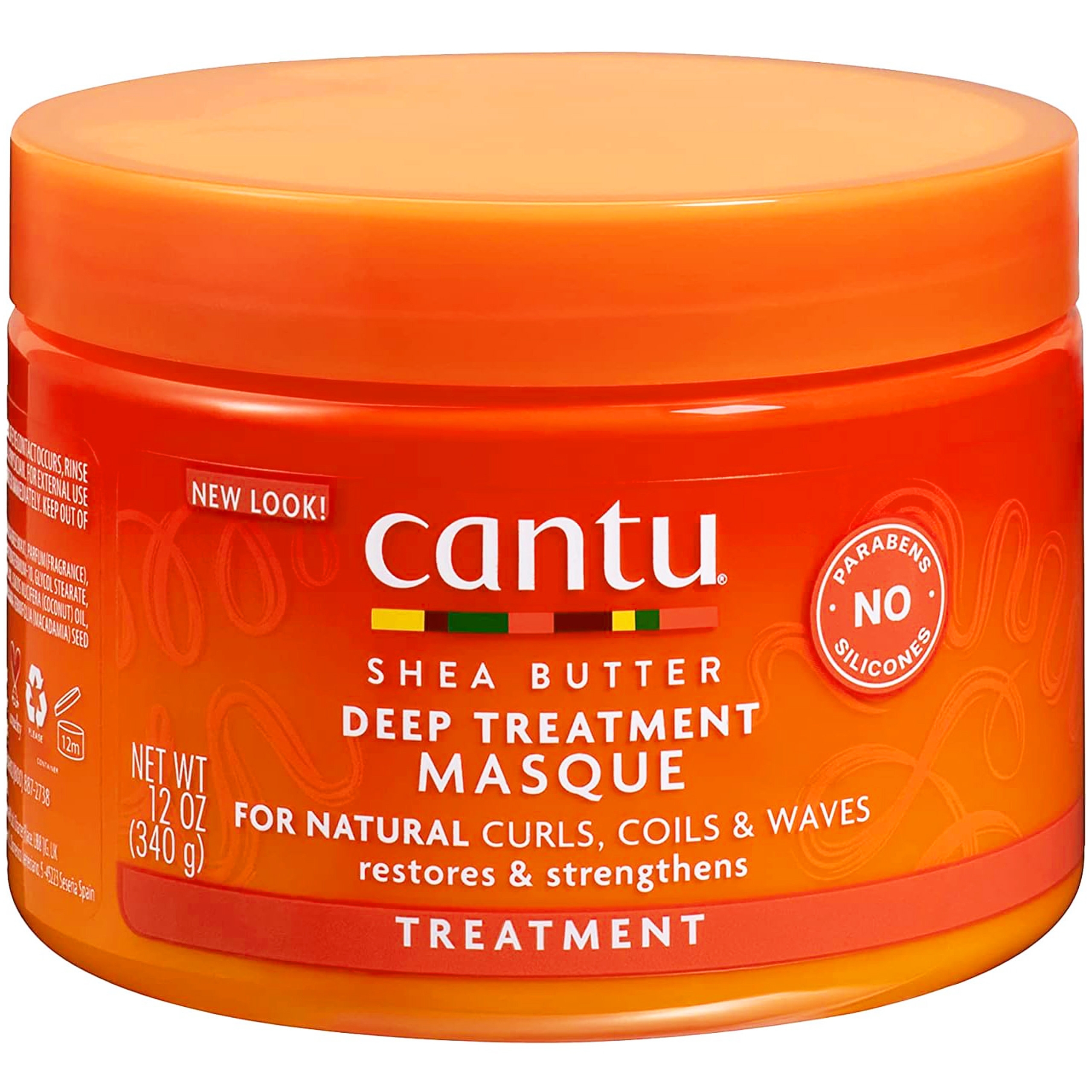 Image of Cantu Shea Butter Deep Treatment Mask - regenerująca maska do włosów suchych, 340g