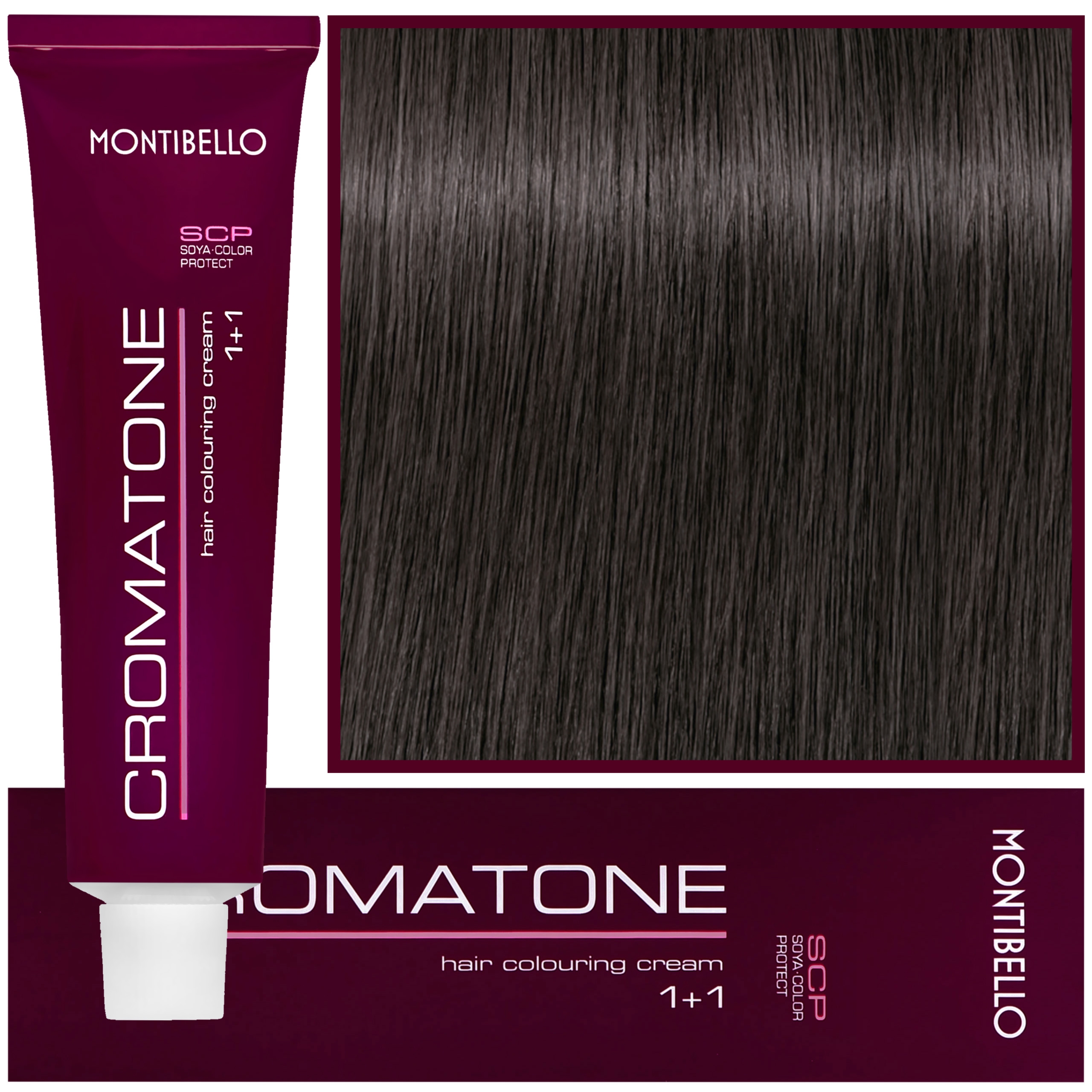 Montibello Cromatone – profesjonalna farba do trwałej koloryzacji, 60ml 7,11 | Średni Intensywny Popielaty Blond